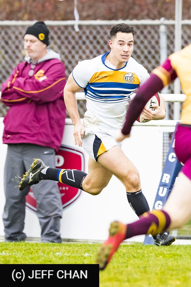 Elias ERGAS -  University of British Columbia - Université Concordia - Rugby - CANUMENS 2018 - U British Columbia vs Concordia U by Jeff Chan (#CANUMENS1803) Photo by: Jeff Chan | Siuxy Sports 2018-11-21