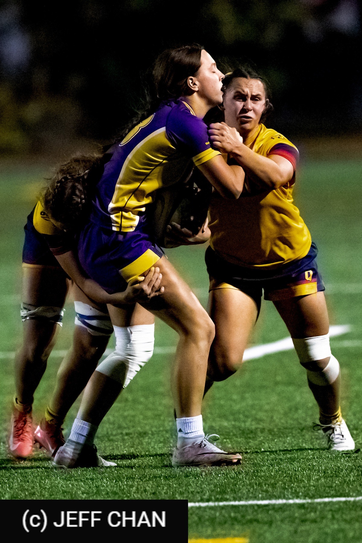  Queen's University - Wilfrid Laurier University - Rugby - OUA 2025 Queen's (W) vs Laurier (#OUW25QWLA10) Photo by: Jeff Chan | Siuxy Sports 2025-10-17