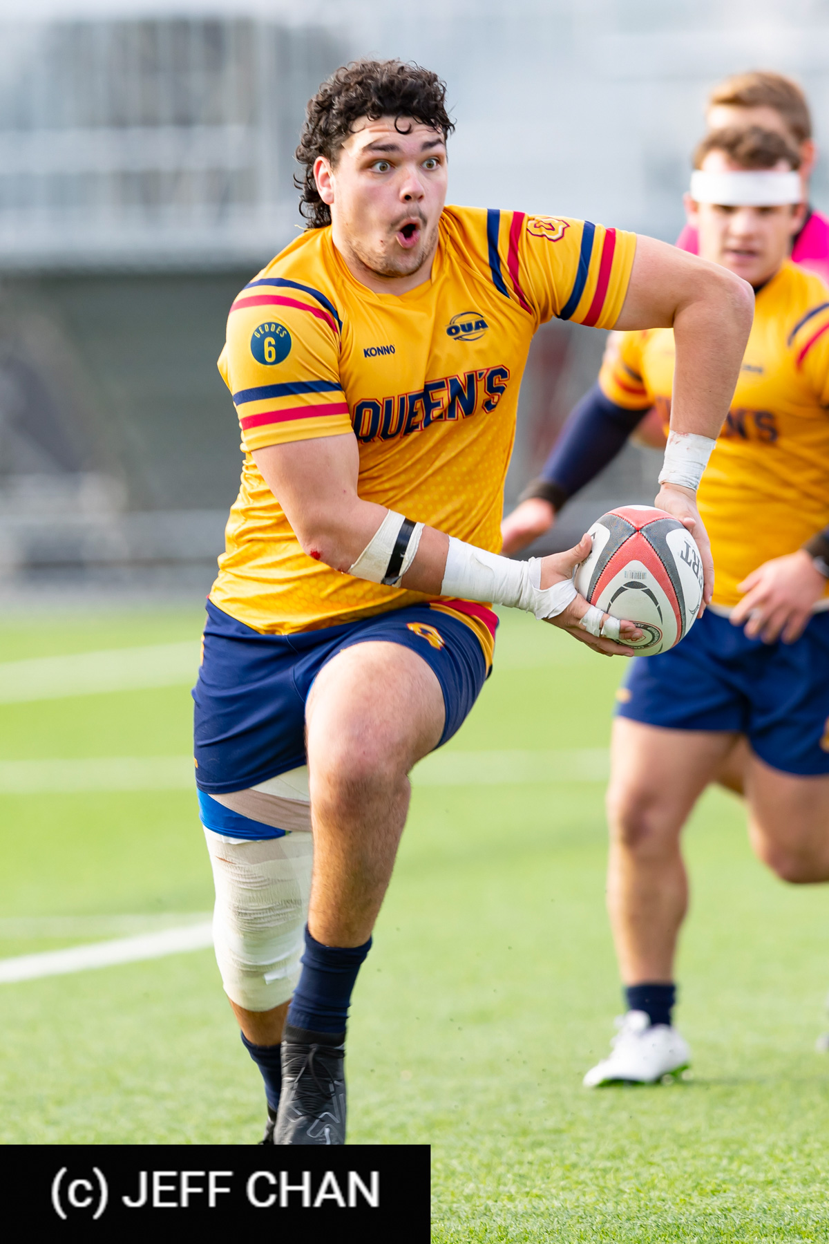 Daniel SVOBODA -  Queen's University - Trinity Western University - Rugby - CANUMENS 2023 - Queen's vs Trinity U by Jeff Chan (#CANUMENS2309) Photo by: Jeff Chan | Siuxy Sports 2023-11-19