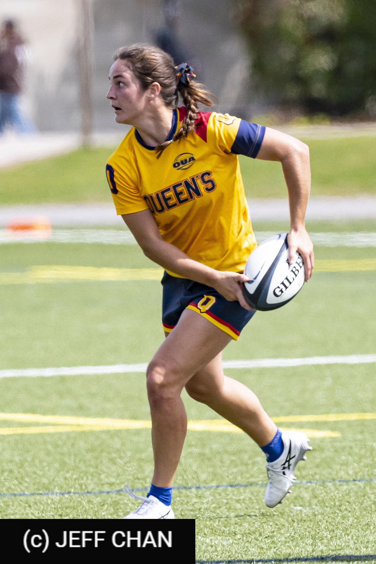  Queen's University - Trent University - Rugby - OUA 2023 Queen's (W) vs Trent (#OUW23QWTR09) Photo by: Jeff Chan | Siuxy Sports 2023-09-02