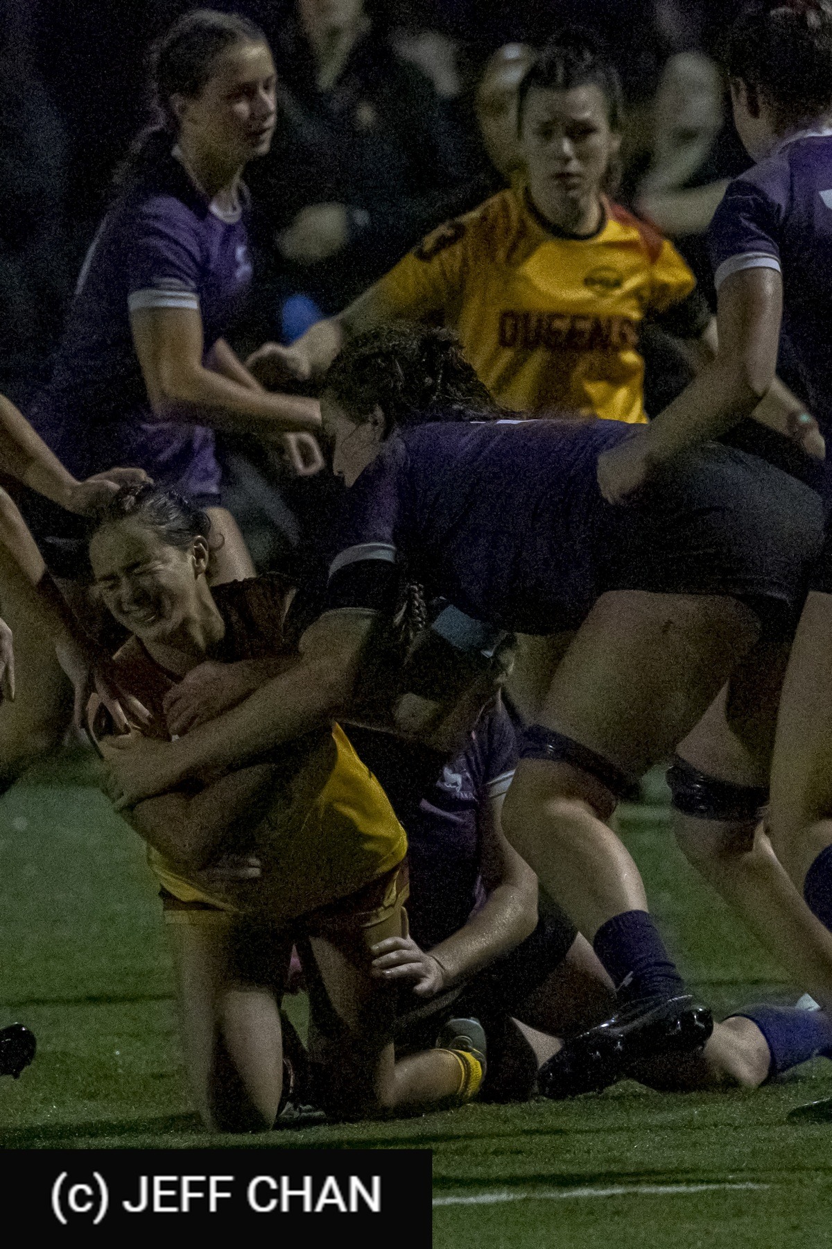  Queen's University - University of Western Ontario - Rugby - OUA 2023 Queen's (W) vs Western Semi (#OUW23QWWE10) Photo by: Jeff Chan | Siuxy Sports 2023-10-20