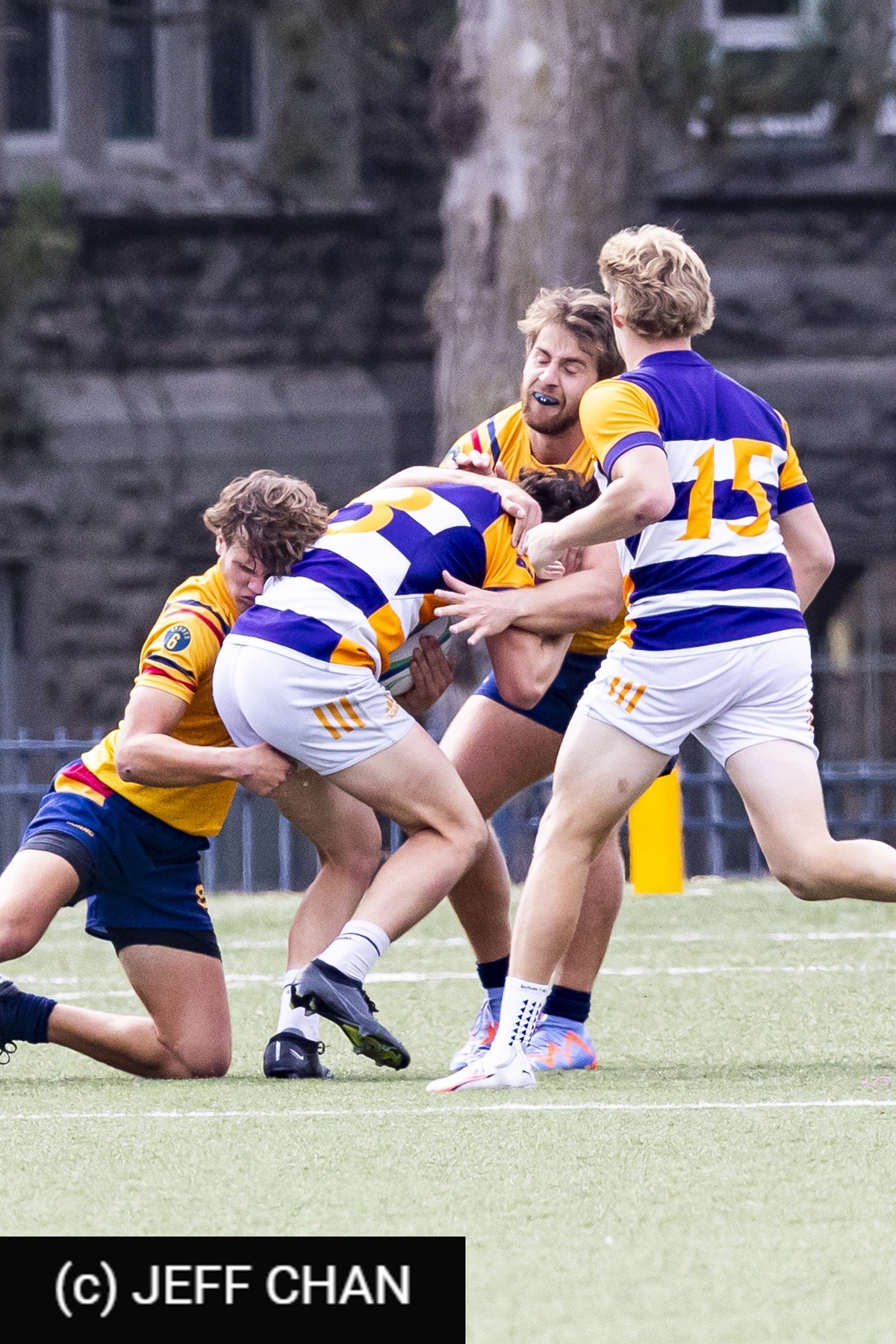  Queen's University - Wilfrid Laurier University - Rugby - OUA 2023 Queen's vs Laurier (#OUA23QULA09) Photo by: Jeff Chan | Siuxy Sports 2023-09-23