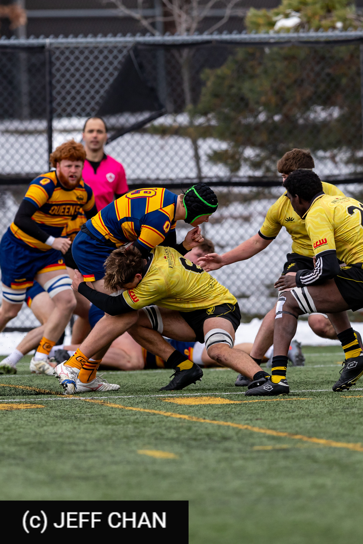 Matthew CARROLL -  Queen's University - Dalhousie University - Rugby - CANUMENS 2025 - Queen's University vs Dalhousie University - Game#5 by Jeff Chan (#CANUMENS2575) Photo by: Jeff Chan | Siuxy Sports 2025-11-14