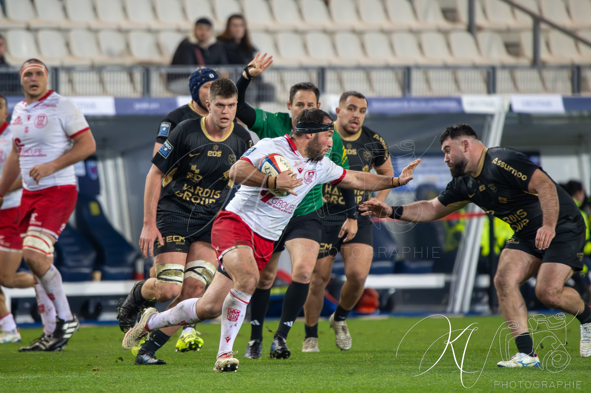  FC Grenoble Rugby - US Dax - Rugby - FFR 2025 - Pro D2 - FC Grenoble vs DAX (#FFR25PD2FD12) Photo by: Karine Valentin | Siuxy Sports 2025-12-19