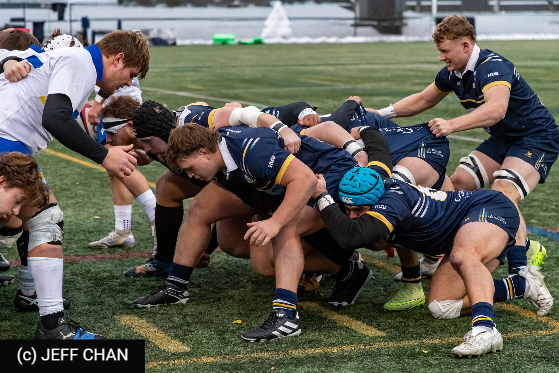  University of British Columbia - University of Victoria - Rugby - CANUMENS 2025 -University of British Columbia vs University of Victoria - Game#11 by Jeff Chan (#CANUMENS2561) Photo by: Jeff Chan | Siuxy Sports 2025-11-16