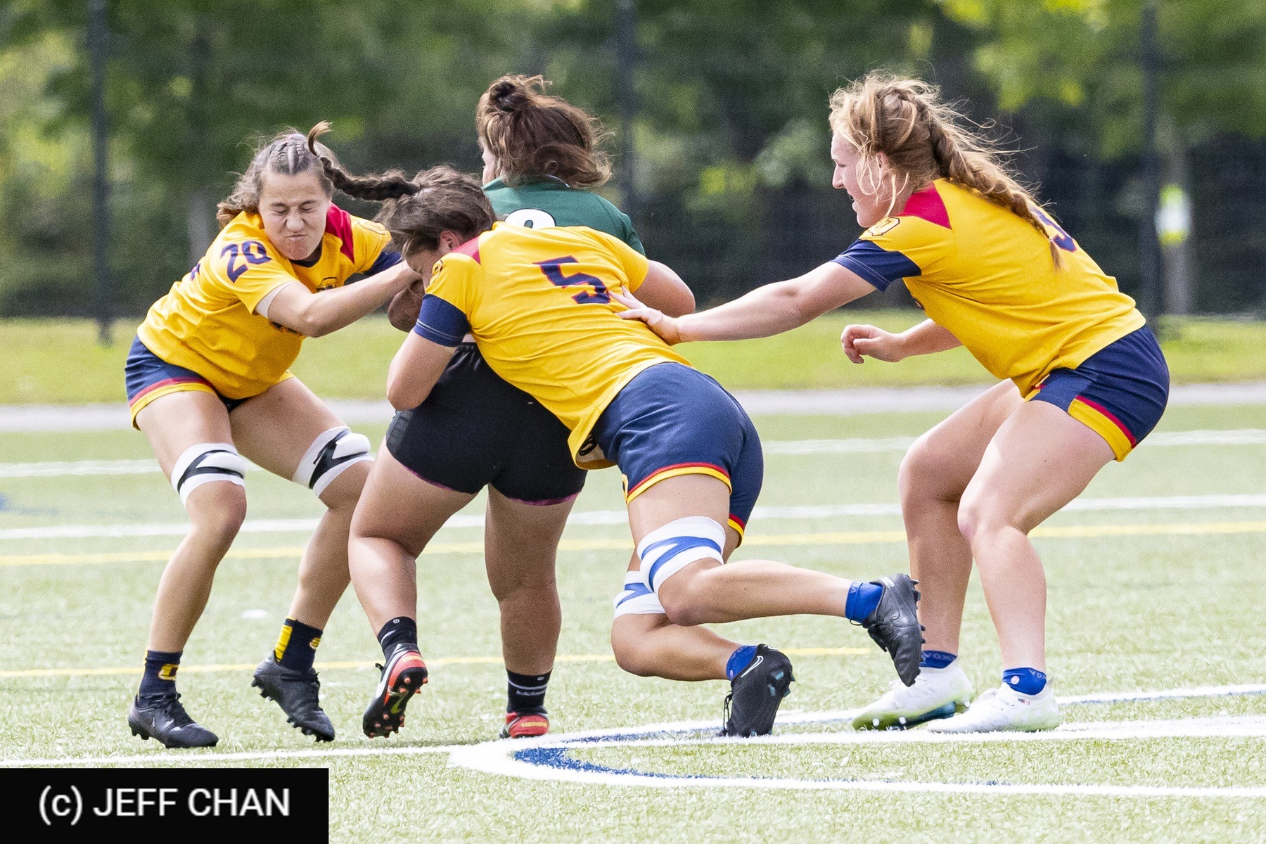  Queen's University - Trent University - Rugby - OUA 2023 Queen's (W) vs Trent (#OUW23QWTR09) Photo by: Jeff Chan | Siuxy Sports 2023-09-02
