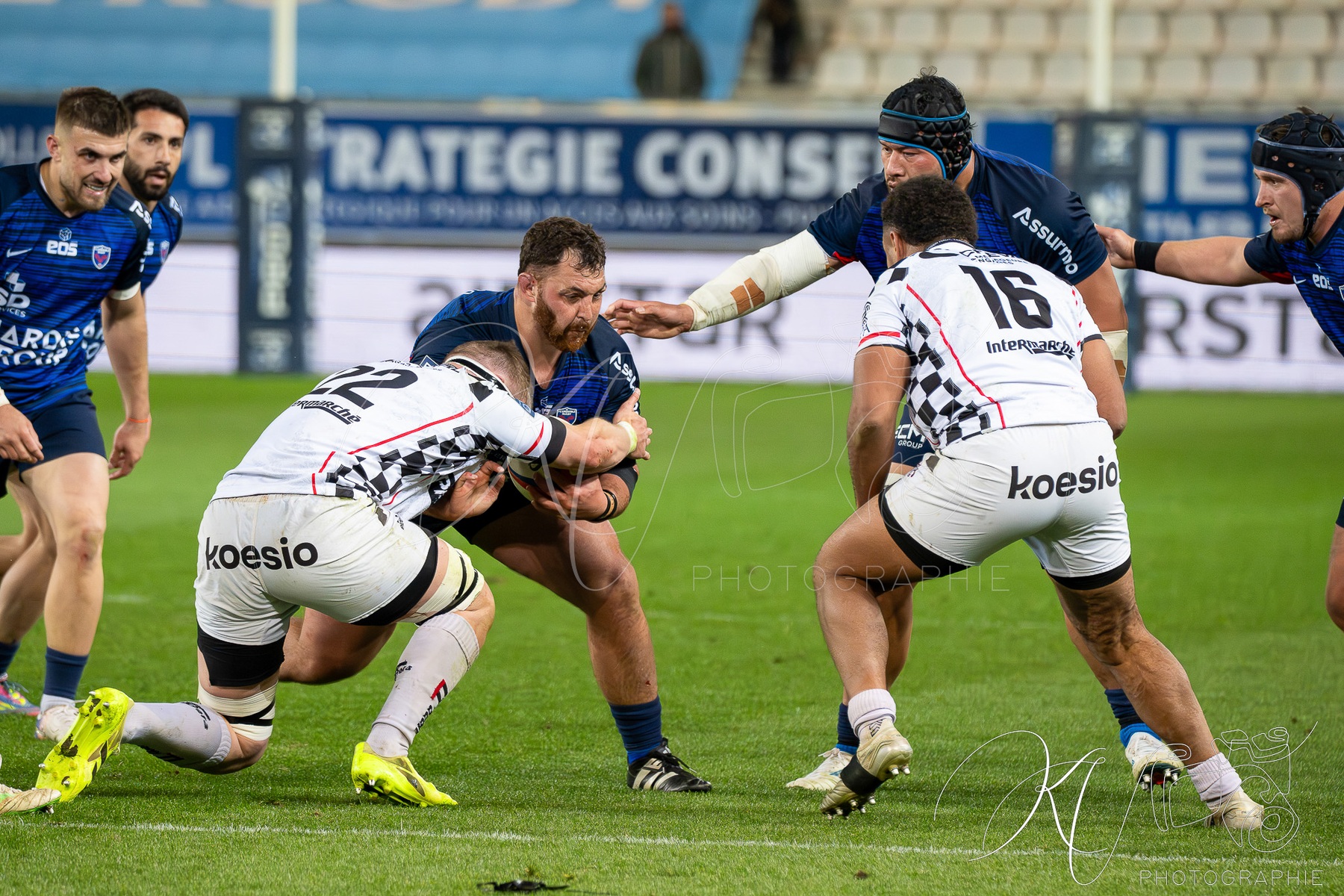 Romain FUSIER -  FC Grenoble Rugby - Valence Romans DR - Rugby - FFR 2026 - Pro D2 - Grenoble vs Valence (#FFR26PD2GRVA4) Photo by: Karine Valentin | Siuxy Sports 2026-04-02
