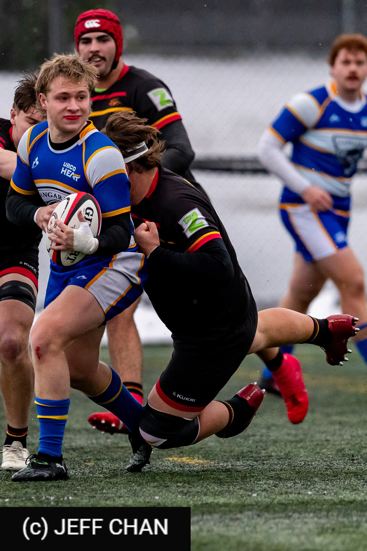 Sebastiano De GRANDIS -  University of Guelph - University of British Columbia Okanagan - Rugby - CANUMENS 2025 - University of Guelph v University of British Columbia Okanagan - Game#2 by Jeff Chan (#CANUMENS2572) Photo by: Jeff Chan | Siuxy Sports 2025-11-12