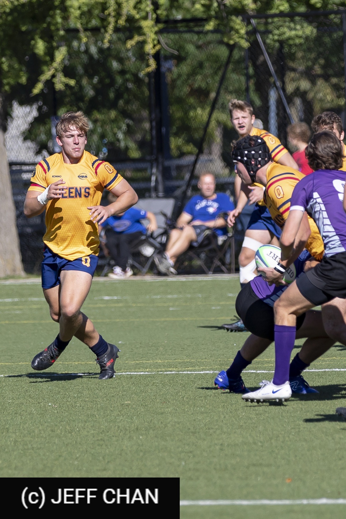  Queen's University - University of Western Ontario - Rugby - OUA 2022 Queen's vs Western (#OUA22QUWE09) Photo by: Jeff Chan | Siuxy Sports 2022-09-24