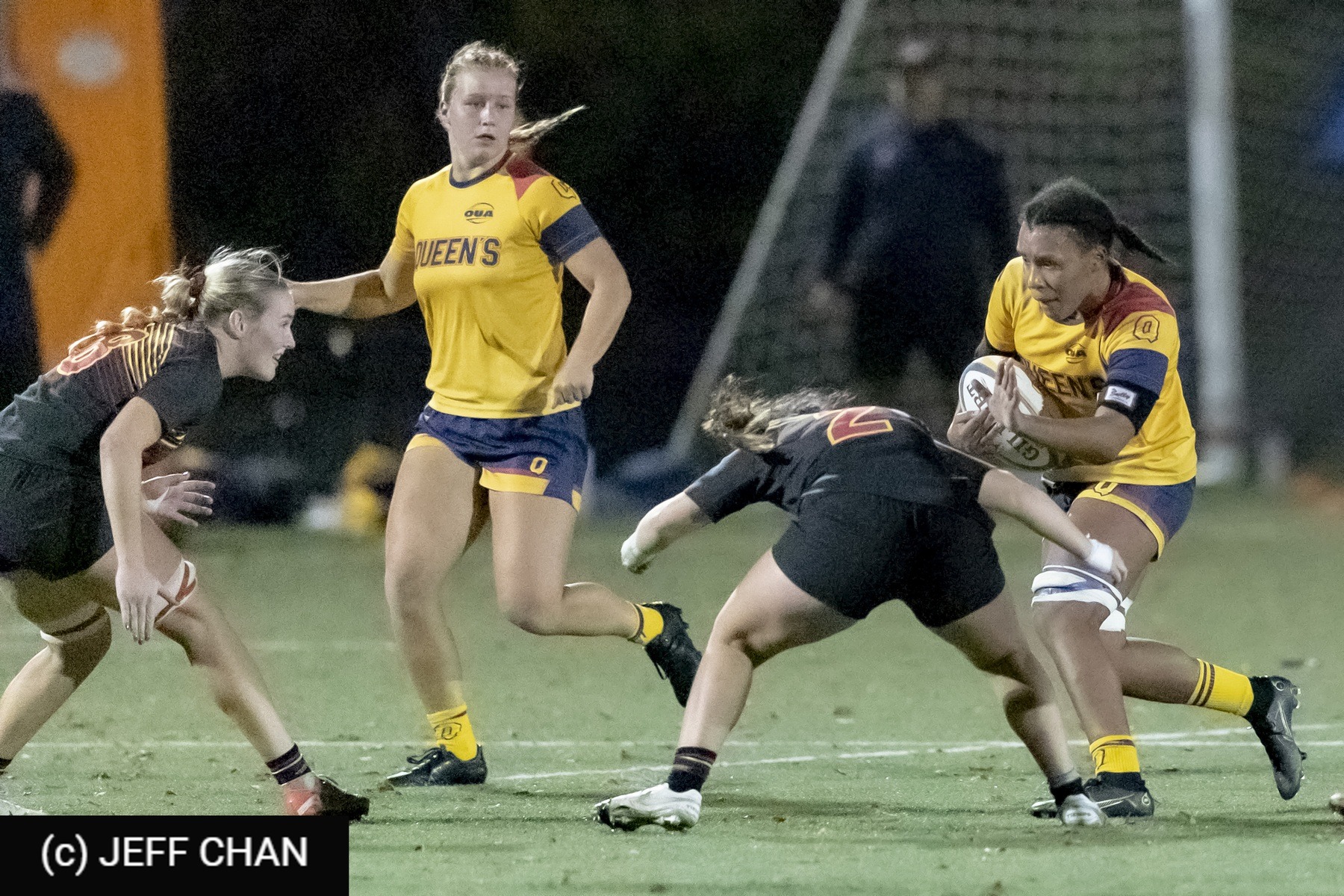  Queen's University - University of Guelph - Rugby - OUA 2023 Queen's (W) vs Guelph Final (#OUW23QWGU10) Photo by: Jeff Chan | Siuxy Sports 2023-10-27