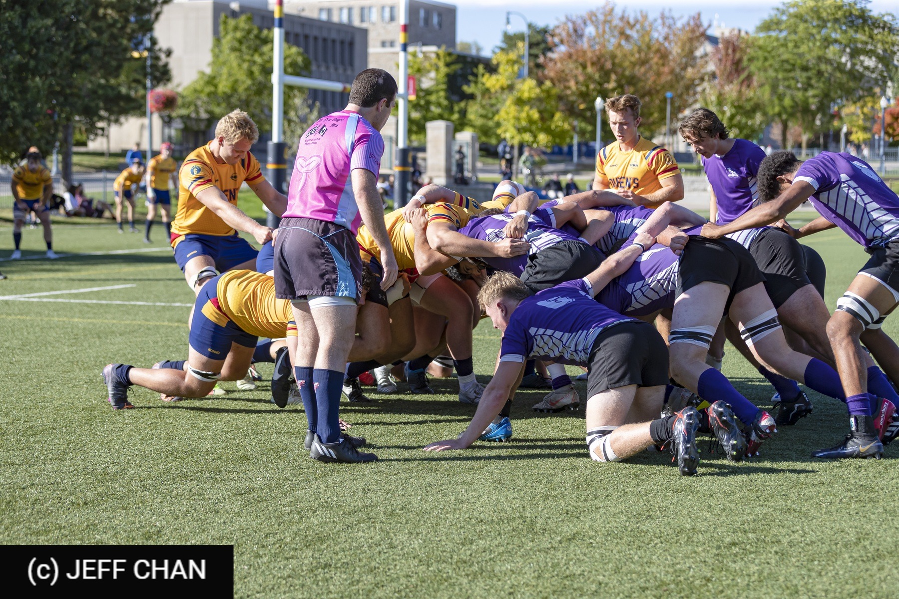  Queen's University - University of Western Ontario - Rugby - OUA 2022 Queen's vs Western (#OUA22QUWE09) Photo by: Jeff Chan | Siuxy Sports 2022-09-24