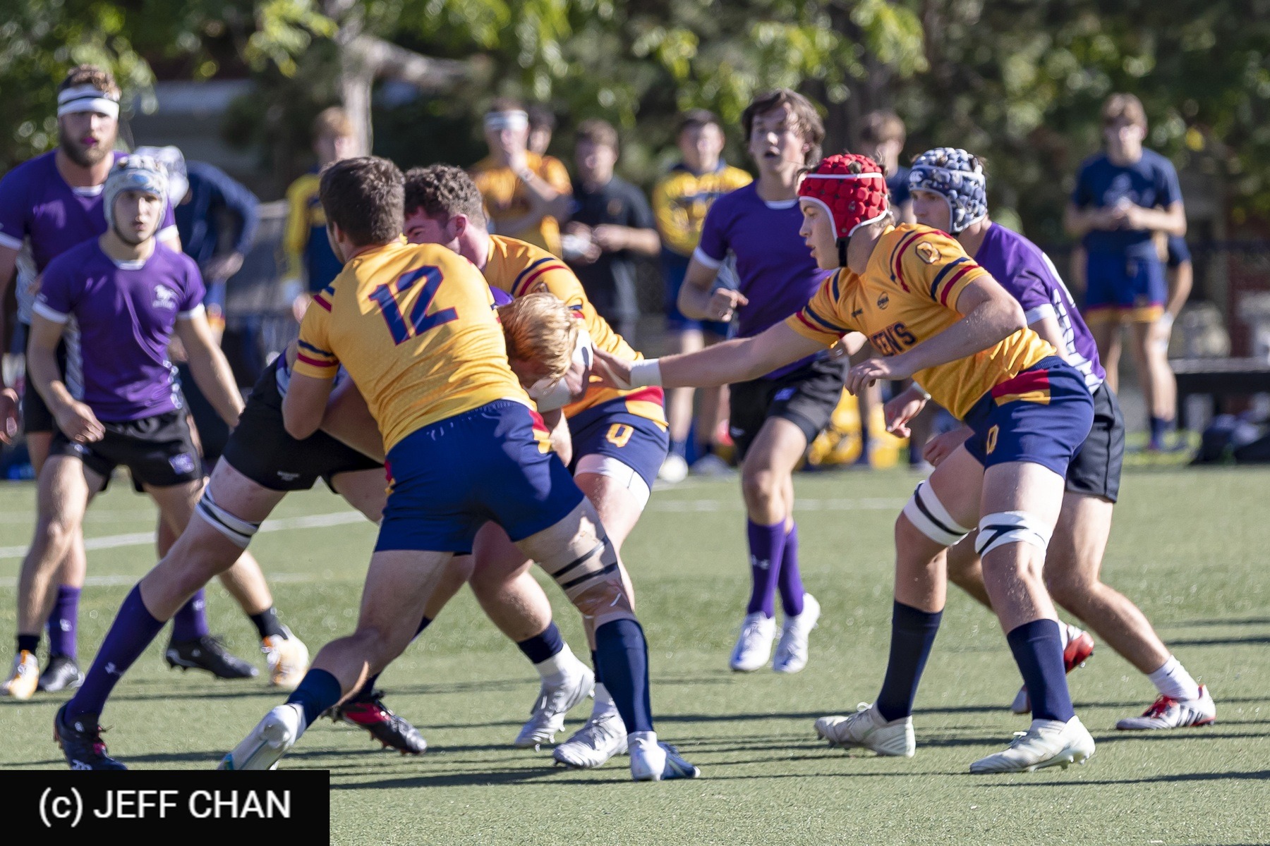  Queen's University - University of Western Ontario - Rugby - OUA 2022 Queen's vs Western (#OUA22QUWE09) Photo by: Jeff Chan | Siuxy Sports 2022-09-24
