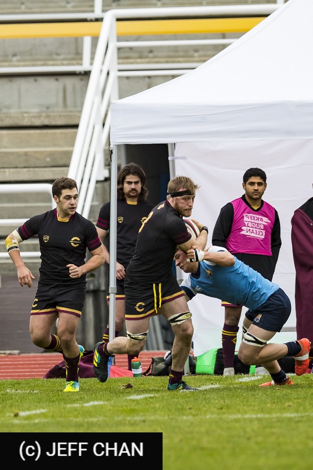 Mohamed ALMOALLIM - Seb IARICCI -  University of Victoria - Université Concordia - Rugby - CANUMENS 2018 - U Victoria vs Concordia U - Bronze Game by Jeff Chan (#CANUMENS1808) Photo by: Jeff Chan | Siuxy Sports 2018-11-25