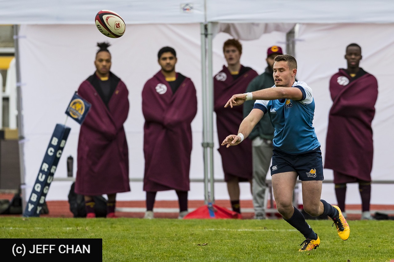 Eliott GOUSSANOU - Aidan MCMULLAN -  University of Victoria - Université Concordia - Rugby - CANUMENS 2018 - U Victoria vs Concordia U - Bronze Game by Jeff Chan (#CANUMENS1808) Photo by: Jeff Chan | Siuxy Sports 2018-11-25