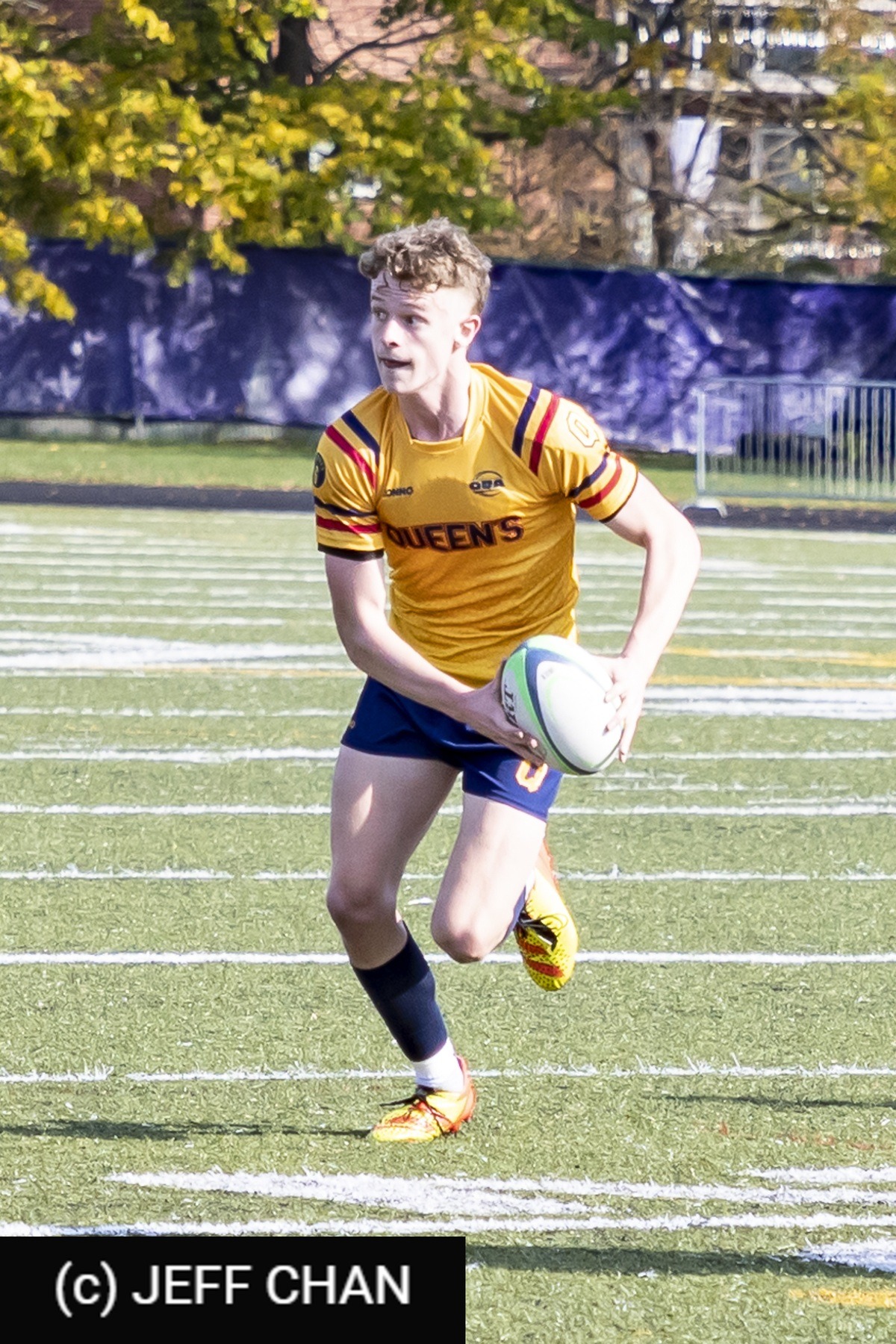 Queen's University - Wilfrid Laurier University - Rugby - OUA 2022 Queen's vs Laurier (#OUA22QULA10) Photo by: Jeff Chan | Siuxy Sports 2022-10-23