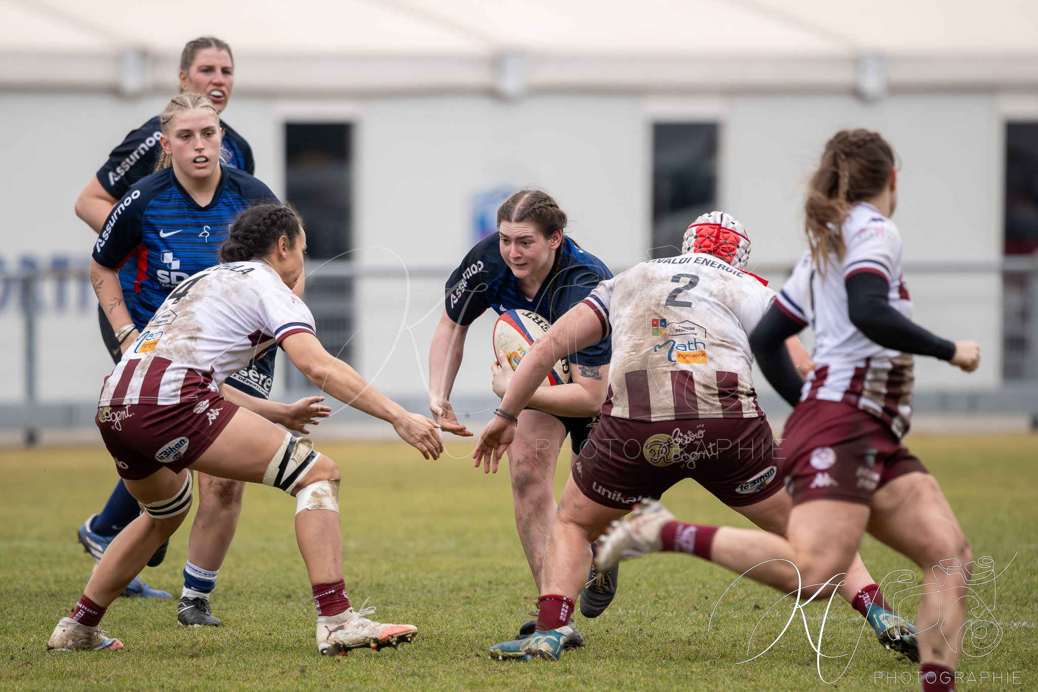  FC Grenoble Rugby - Stade Bordelais - Rugby - FFR 2026 - Elite 1 - Amazones FC Grenoble vs Lionnes Stade Bordelais (#FFR26E1AMLI02) Photo by: Karine Valentin | Siuxy Sports 2026-02-14