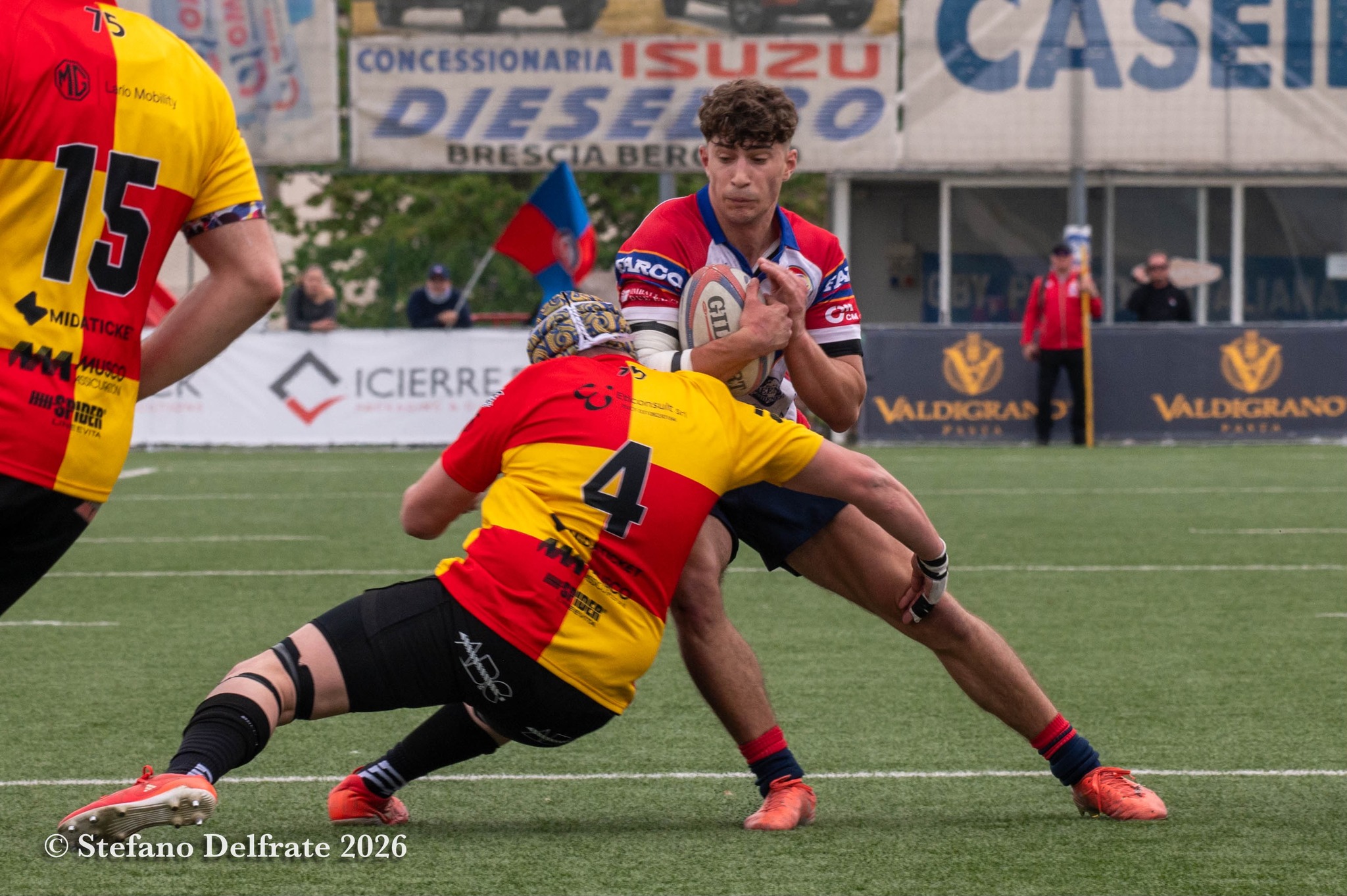  Rugby Rovato - Rugby Bergamo - Rugby - FIR 2026 - Serie B - Rugby Rovato vs Rugby Bergamo (#FIR26SBRRRB4) Photo by: Stefano Delfrate | Siuxy Sports 2026-04-11