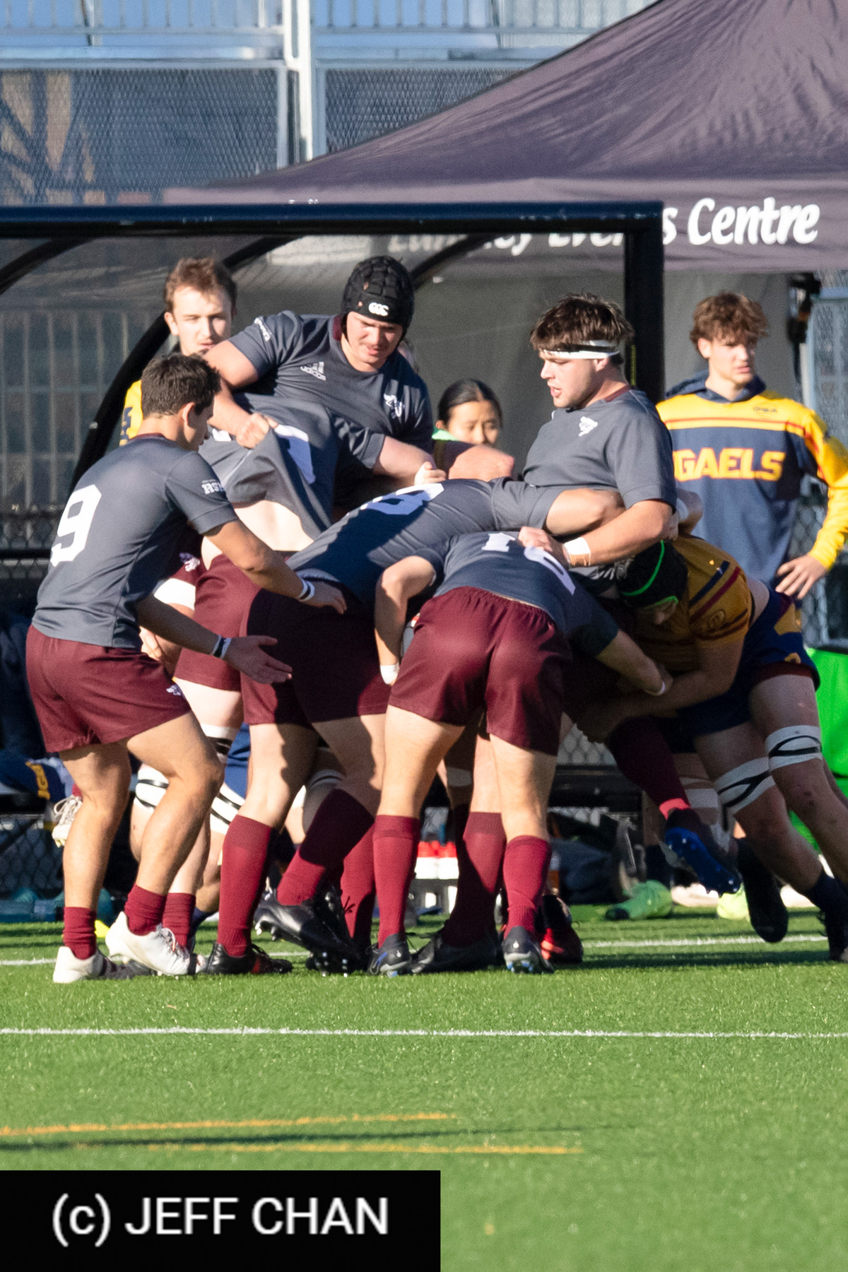 Charles KNAPP DICK -  Queen's University - Université Ottawa - Rugby - CANUMENS 2023 - Semi final - Queen's vs U Ottawa by Jeff Chan (#CANUMENS2305) Photo by: Jeff Chan | Siuxy Sports 2023-11-17