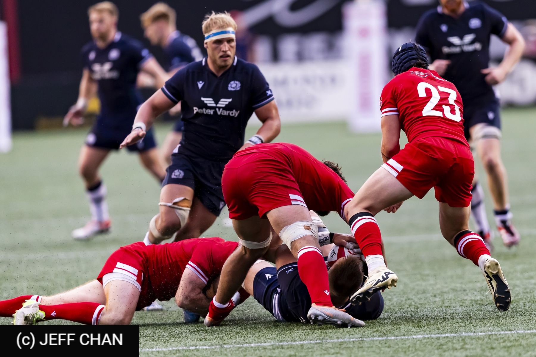  Canada Rugby XV M - Scotland national rugby union team - Rugby - Canada vs Scotland - 2024 TD Place - Post Game - by Jeff Chan (#CANSCO240709) Photo by: Jeff Chan | Siuxy Sports 2024-07-06