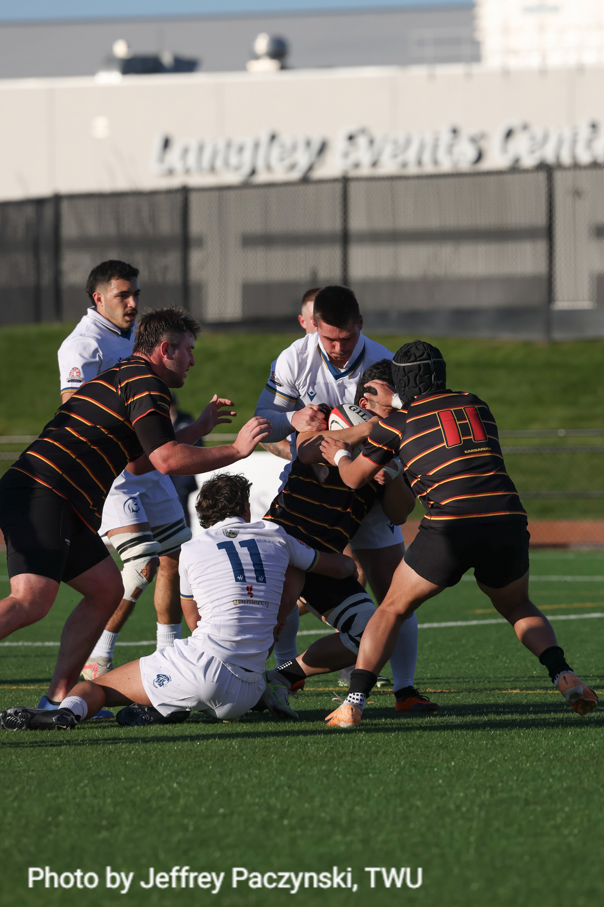 Genaro GANDOLFO -  Trinity Western University - University of Calgary - Rugby - CANUMENS 2023 - Semi final - Trinity W vs Calgary U by Jeff Chan (#CANUMENS2308) Photo by: Jeff Chan | Siuxy Sports 2023-11-17