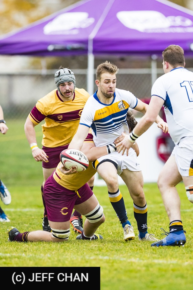Nick COLLETT - Stephen MARTINEZ -  University of British Columbia - Université Concordia - Rugby - CANUMENS 2018 - U British Columbia vs Concordia U by Jeff Chan (#CANUMENS1803) Photo by: Jeff Chan | Siuxy Sports 2018-11-21