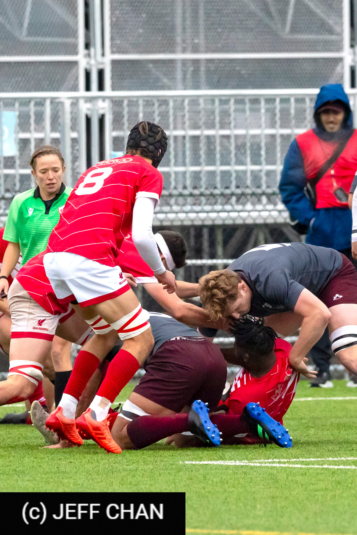  Memorial University of Newfoundland - Université Ottawa - Rugby - CANUMENS 2023 - Quarter final - Memorial vs U Ottawa by Jeff Chan (#CANUMENS2303) Photo by: Jeff Chan | Siuxy Sports 2023-11-15