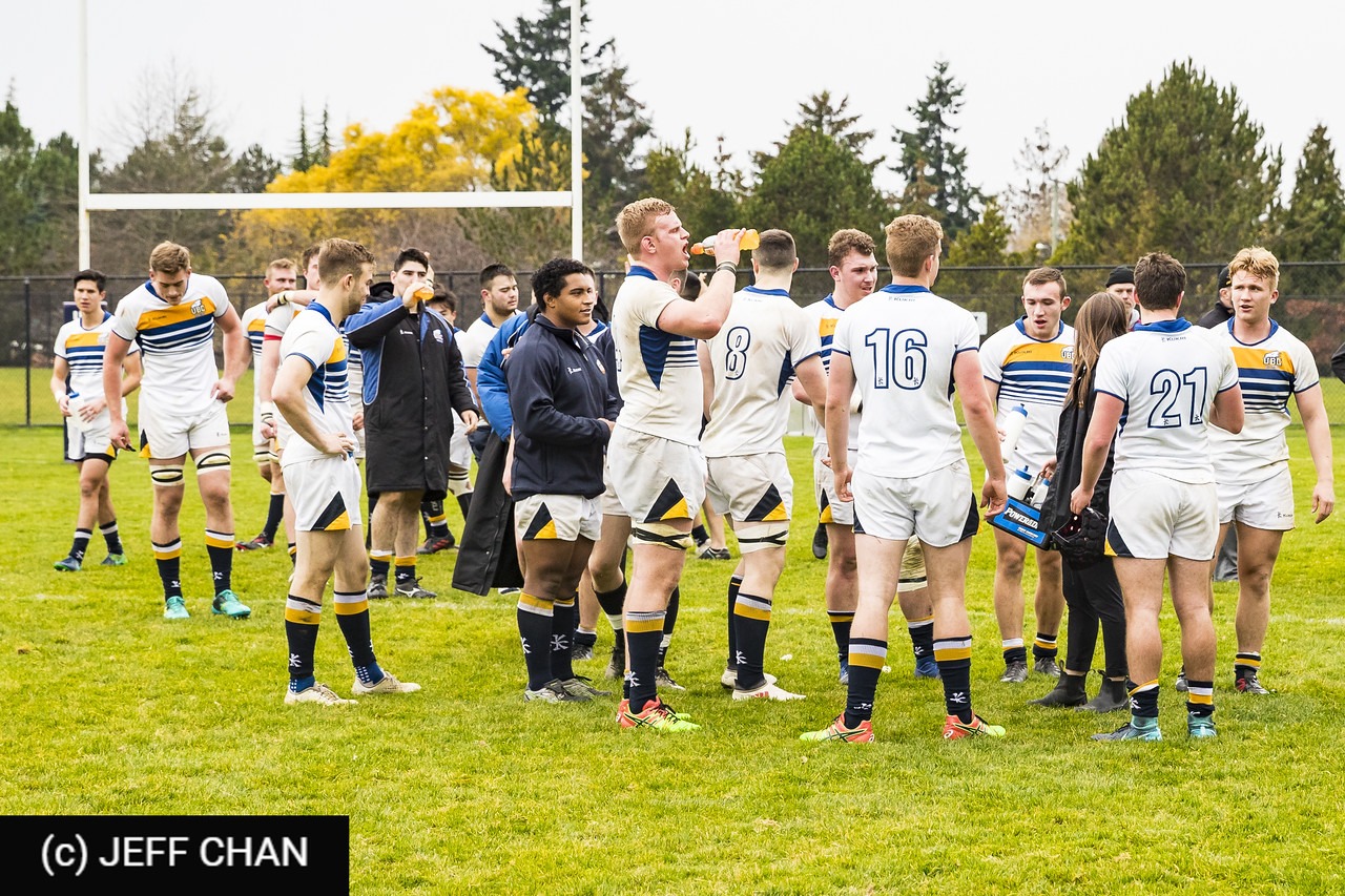 Calixto MARTINEZ - Evan NORRIS - Harrison SMITH -  University of British Columbia - Université Concordia - Rugby - CANUMENS 2018 - U British Columbia vs Concordia U by Jeff Chan (#CANUMENS1803) Photo by: Jeff Chan | Siuxy Sports 2018-11-21