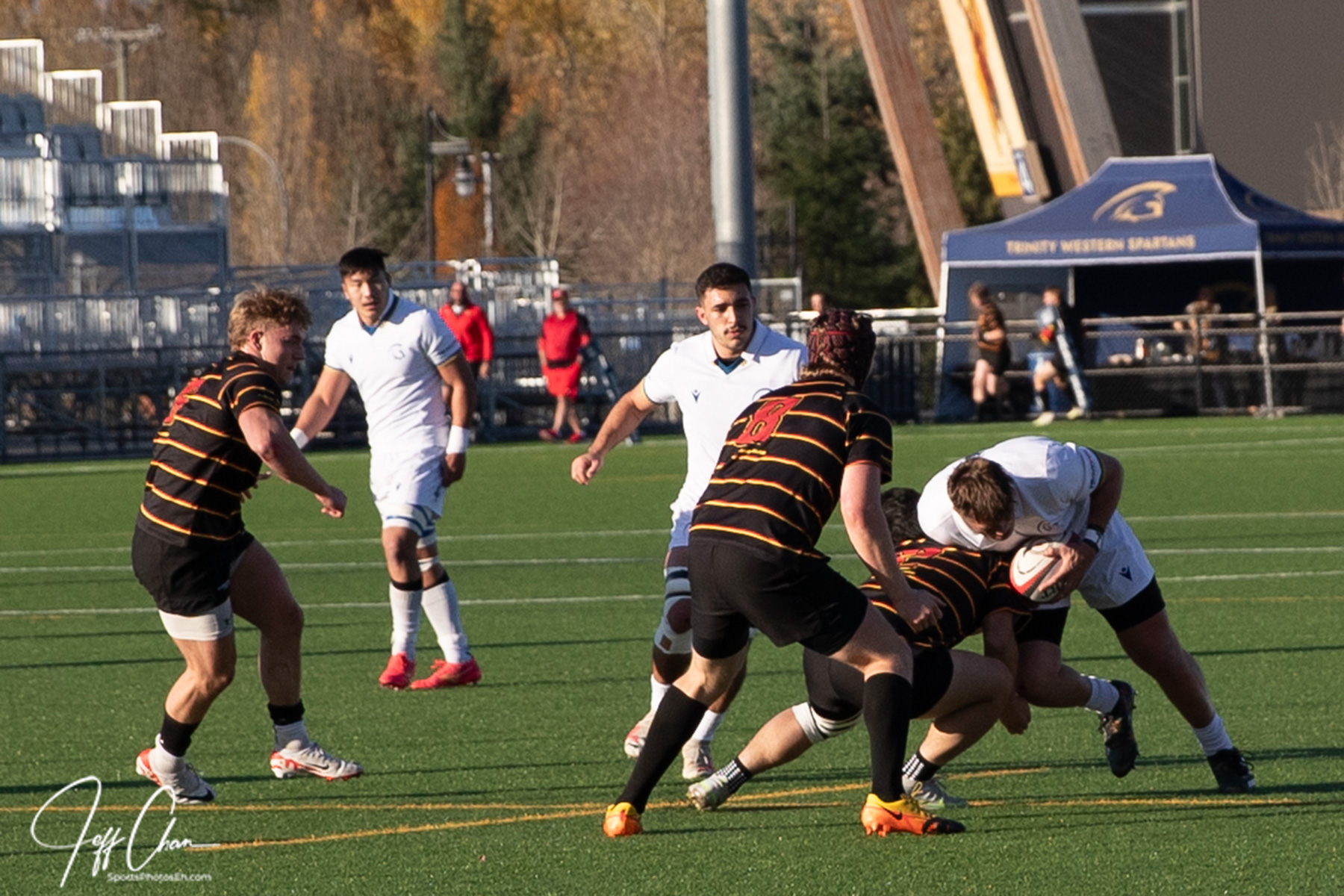  Trinity Western University - University of Calgary - Rugby - CANUMENS 2023 - Semi final - Trinity W vs Calgary U by Jeff Chan (#CANUMENS2308) Photo by: Jeff Chan | Siuxy Sports 2023-11-17