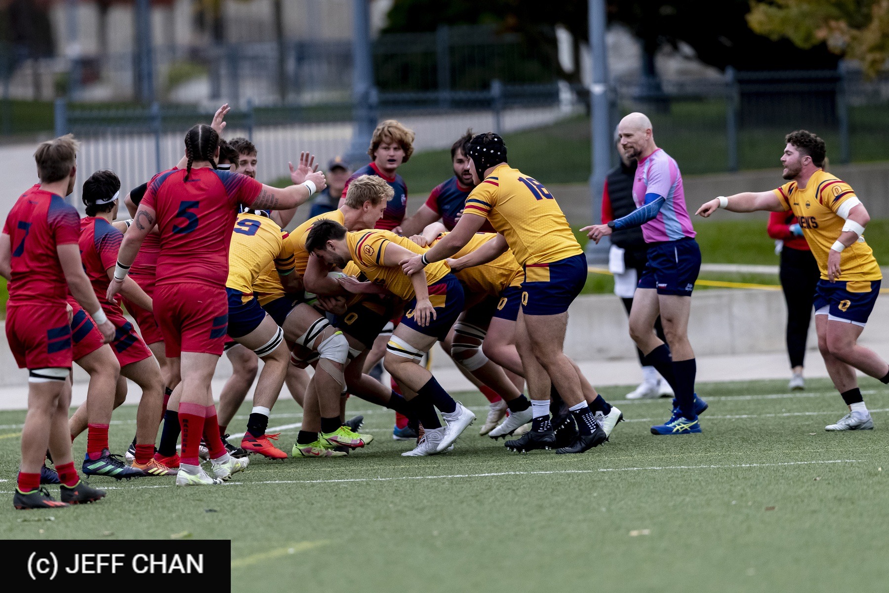  Queen's University - Brock University - Rugby - OUA 2022 Queen's vs Brock (#OUA22QUBR10) Photo by: Jeff Chan | Siuxy Sports 2022-10-08