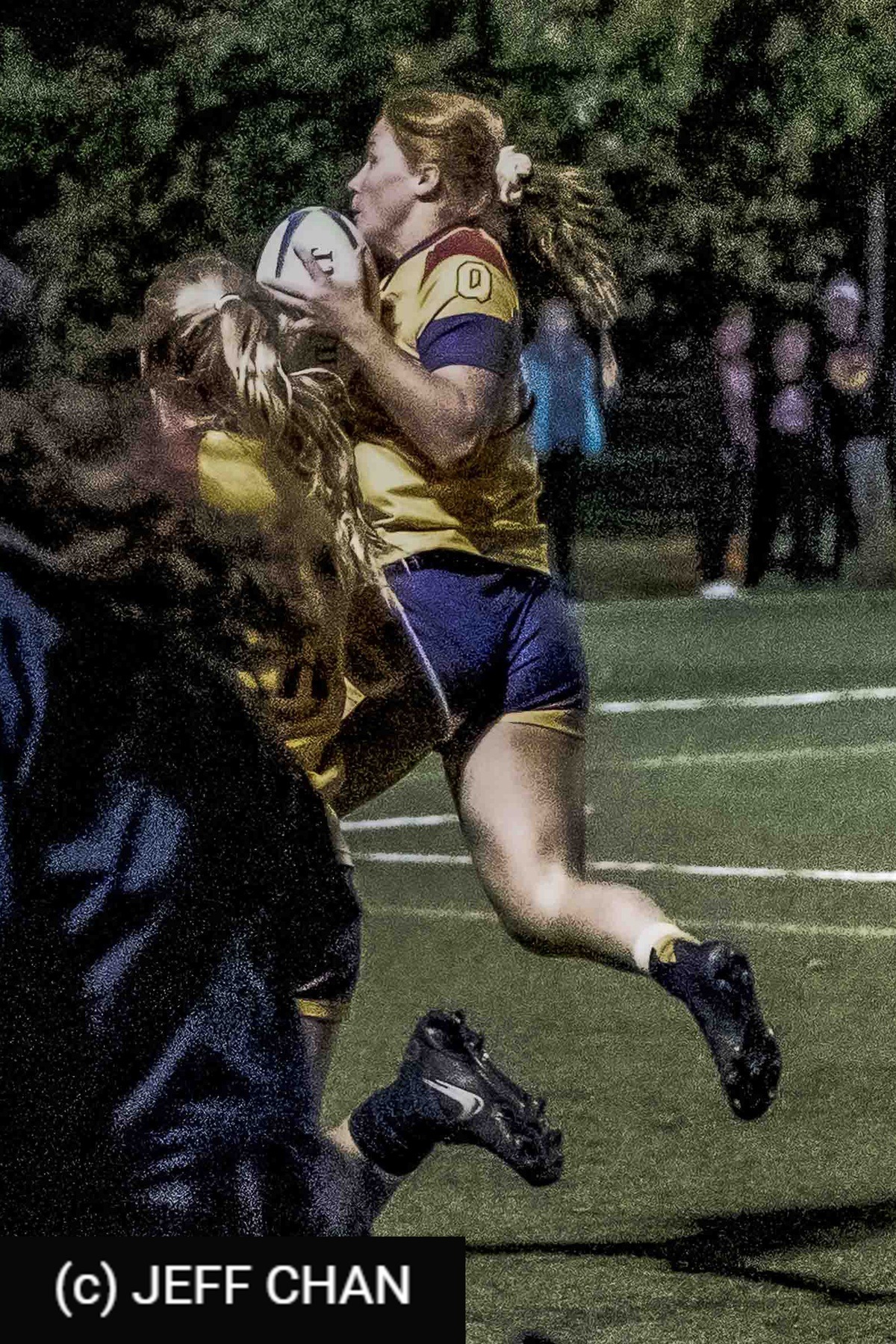  Queen's University - Trent University - Rugby - OUA 2022 Queen's (W) vs Trent (#OUW22QWTR10) Photo by: Jeff Chan | Siuxy Sports 2022-10-07