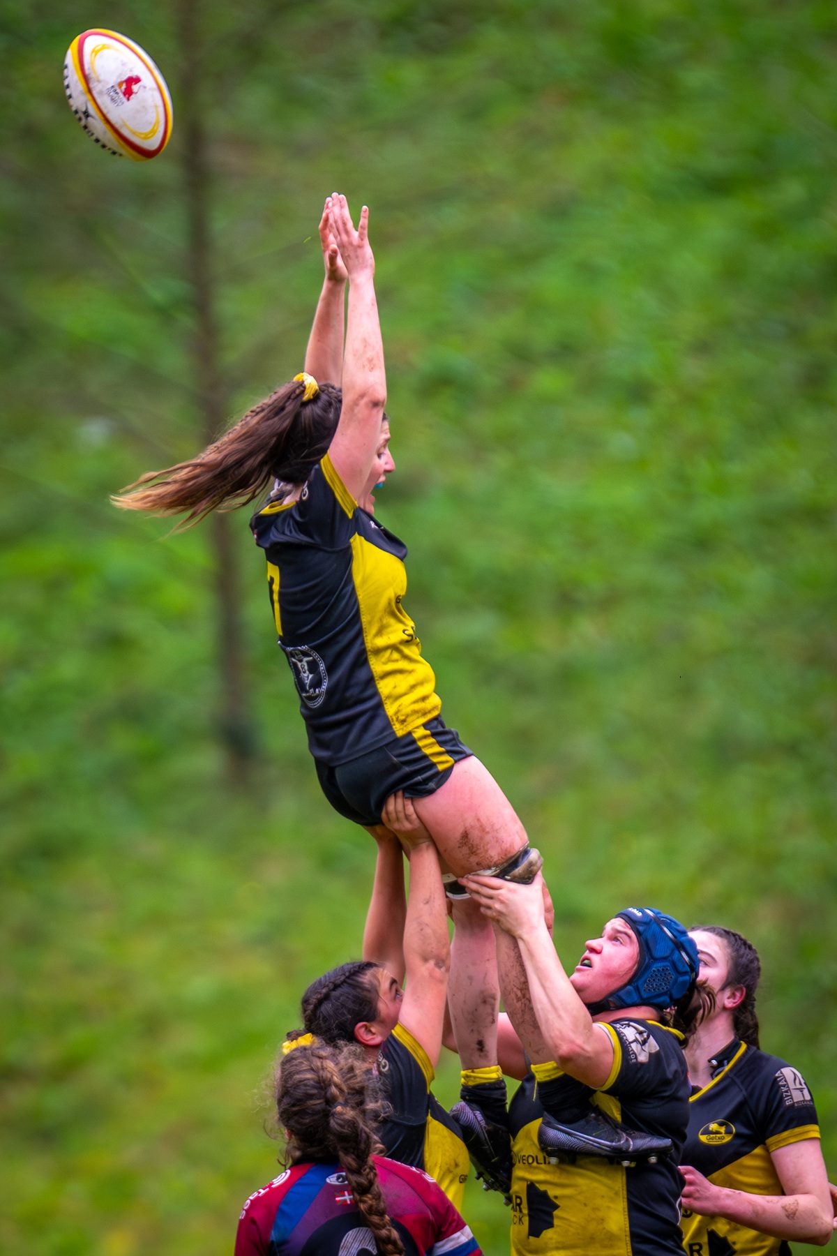  Eibar Rugby Taldea - Getxo Artea Rugby Taldea - Rugby - FER 2026 - Copa de la Reina - Eibar - Getxo Neskak (#FER26CREGN03) Photo by: Fredy Monfoto | Siuxy Sports 2026-03-28