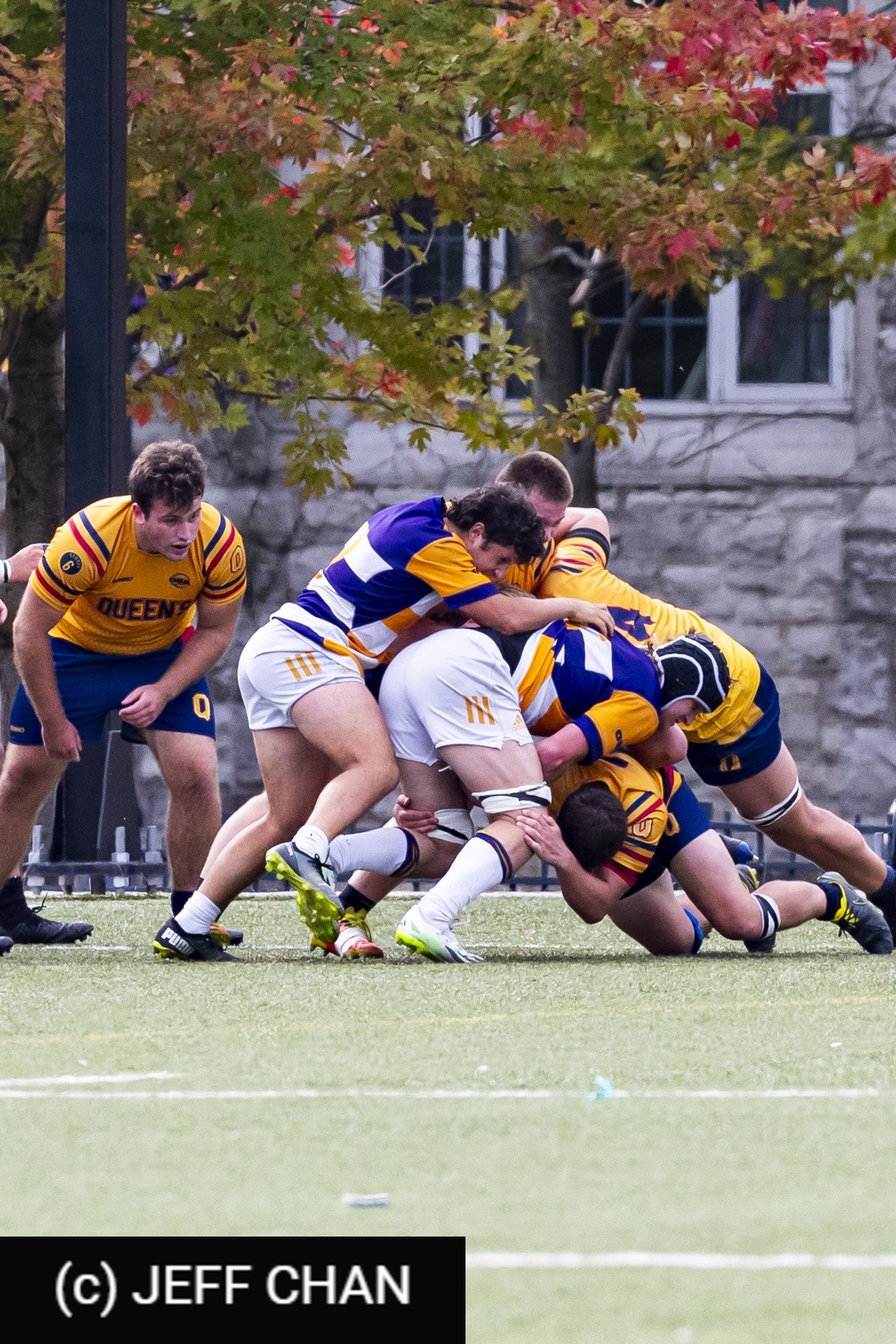  Queen's University - Wilfrid Laurier University - Rugby - OUA 2023 Queen's vs Laurier (#OUA23QULA09) Photo by: Jeff Chan | Siuxy Sports 2023-09-23