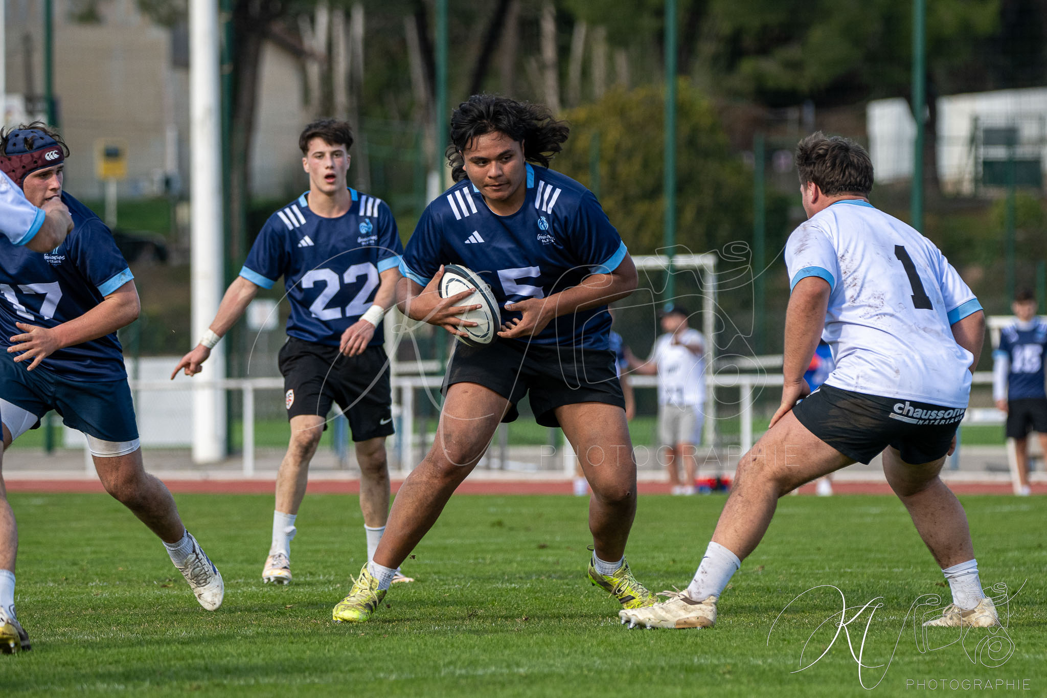  Équipe U-17 de France de rugby à XV -  - Rugby - FFR 2026 - Générations bleues 2026 - M17 (#FFR26GB26M17) Photo by: Karine Valentin | Siuxy Sports 2026-02-14