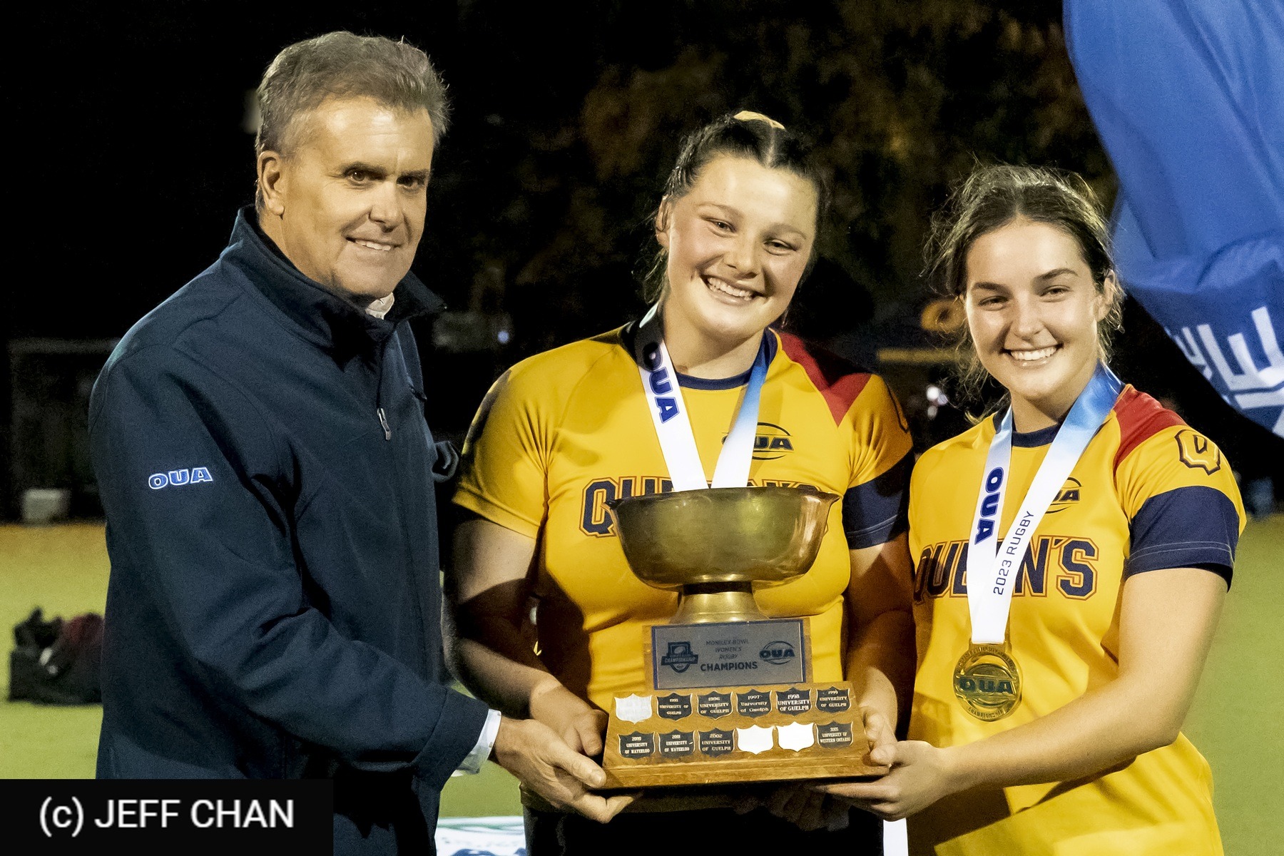  Queen's University - University of Guelph - Rugby - OUA 2023 Queen's (W) vs Guelph Final (#OUW23QWGU10) Photo by: Jeff Chan | Siuxy Sports 2023-10-27