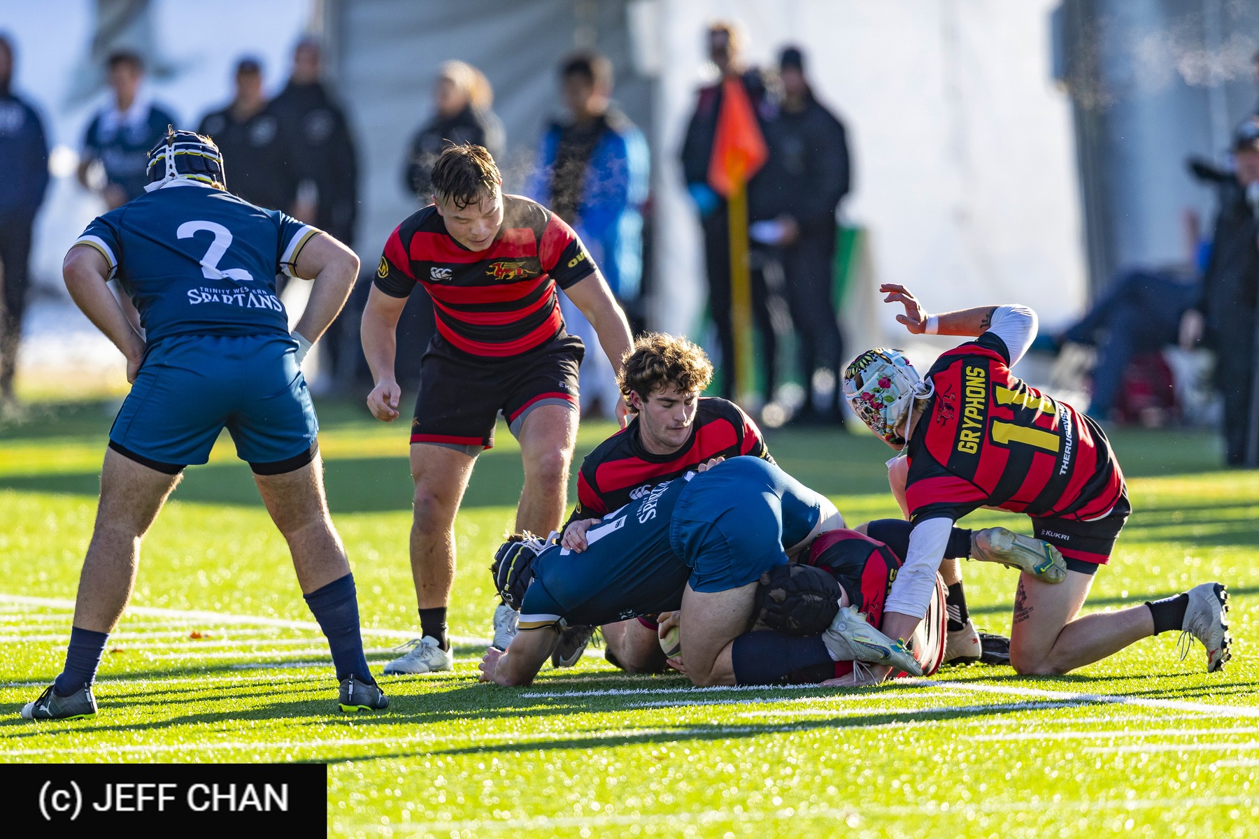Brenden BLACK -  University of Guelph - Trinity Western University - Rugby - CANUMENS 2022 - Guelph vs Trinity Western U - Bronze Game  by Jeff Chan (#CANUMENS2211) Photo by: Jeff Chan | Siuxy Sports 2022-12-04