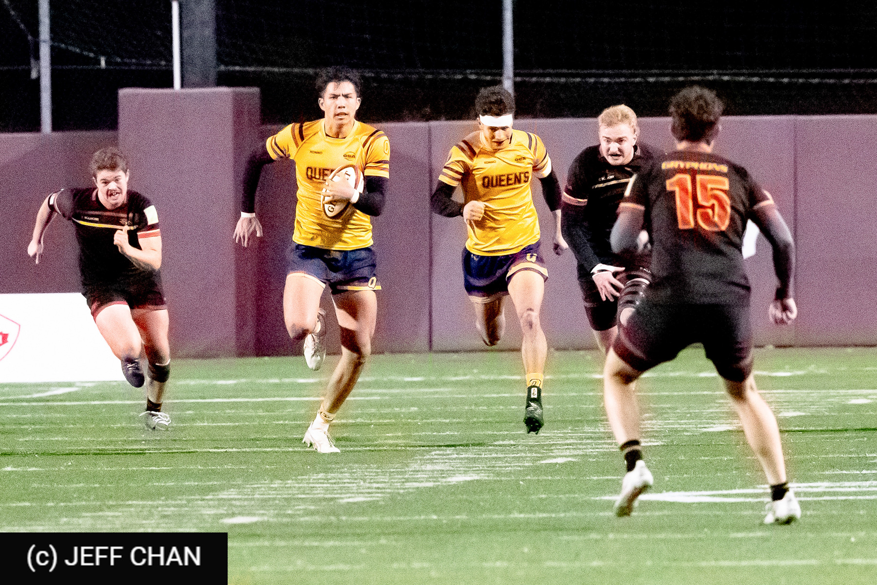 Marcus D'ACRE -  Queen's University - University of Guelph - Rugby - CANUMENS 2024 - Semi final - Queen's vs Guelph by Jeff Chan (#CANUMENS2408) Photo by: Jeff Chan | Siuxy Sports 2024-11-15