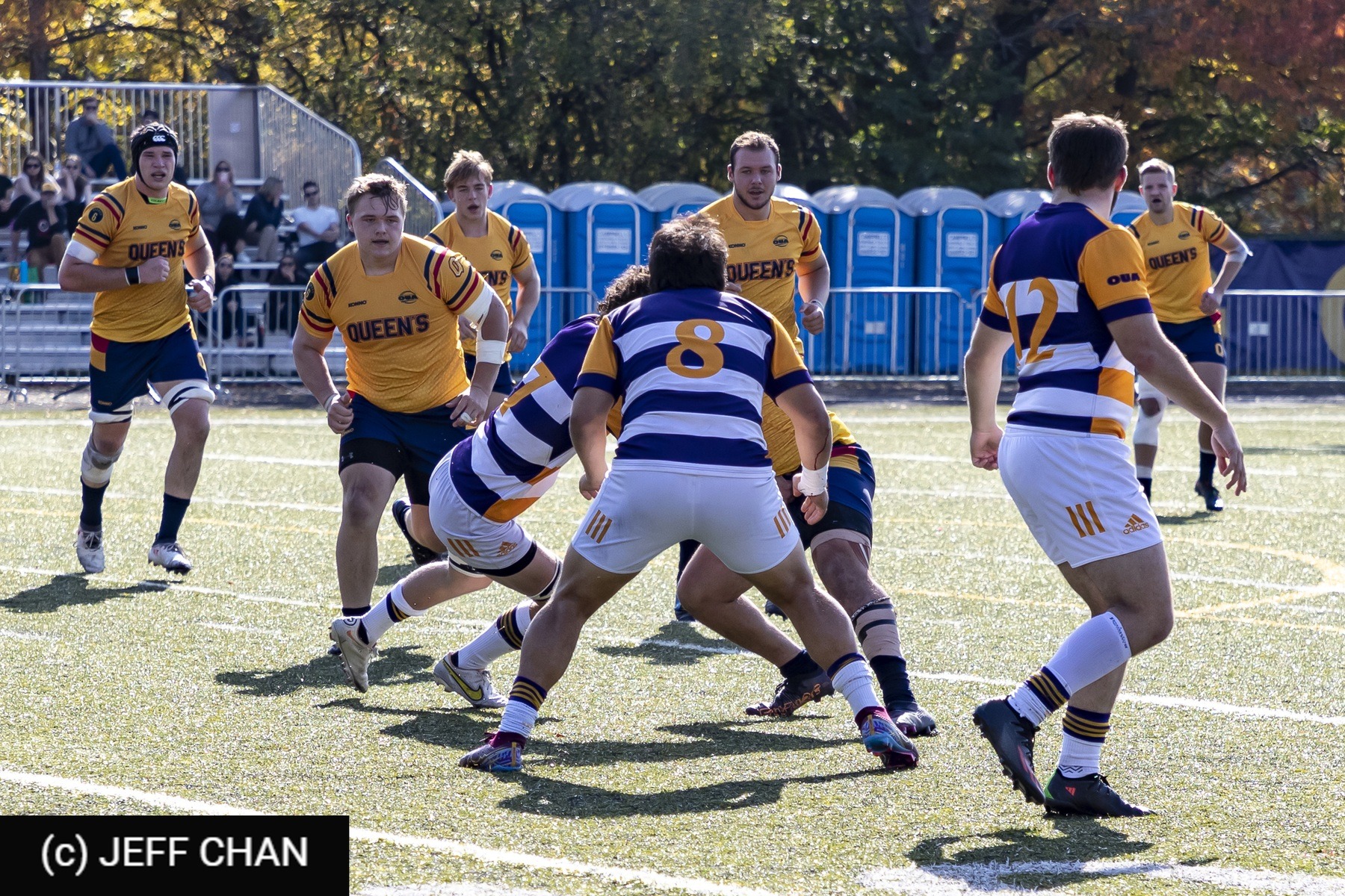  Queen's University - Wilfrid Laurier University - Rugby - OUA 2022 Queen's vs Laurier (#OUA22QULA10) Photo by: Jeff Chan | Siuxy Sports 2022-10-23
