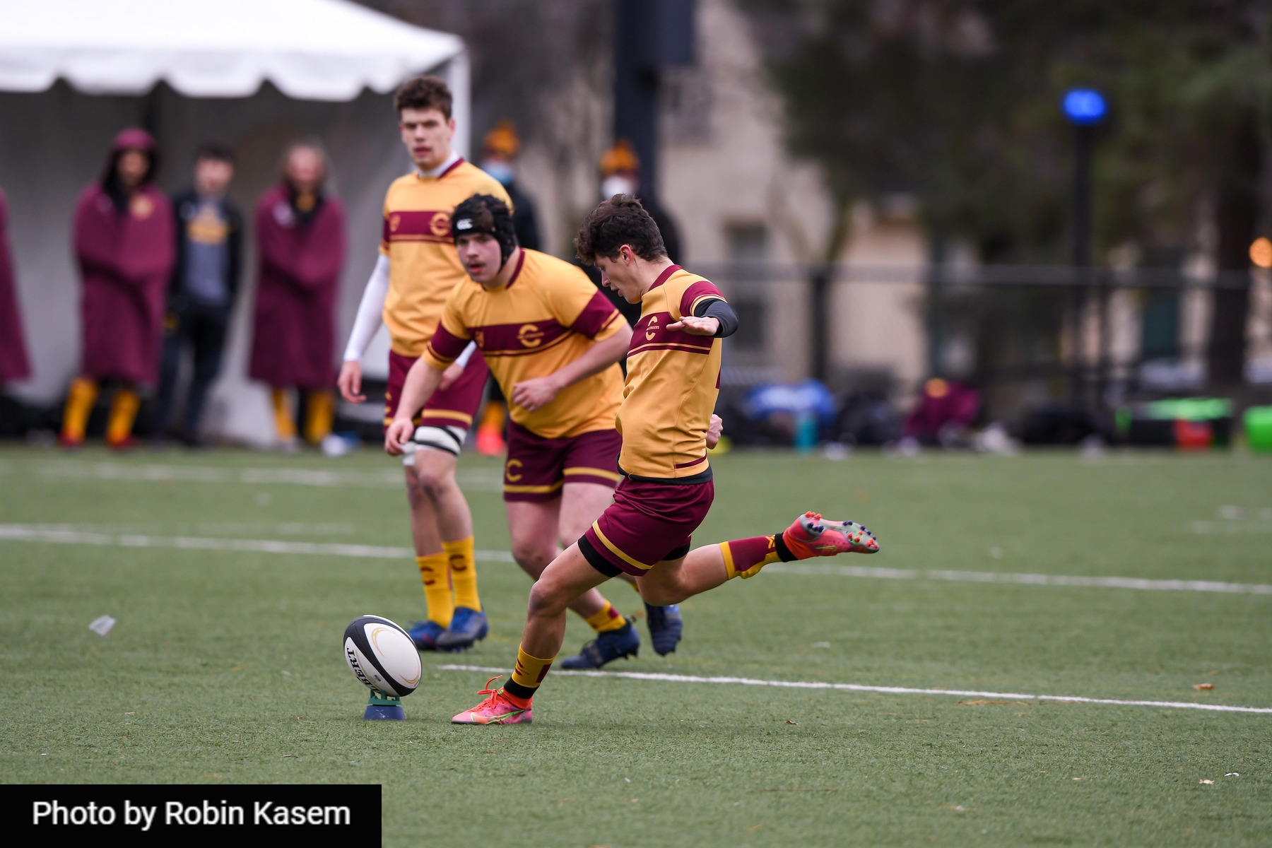 Victor DION - Ben LAURIN -  Université Concordia - Royal Military College of Canada - Rugby - CANUMENS 2021 - Concordia U vs RMC of Canada by Jeff Chan (#CANUMENS2106) Photo by: Jeff Chan | Siuxy Sports 2021-11-26