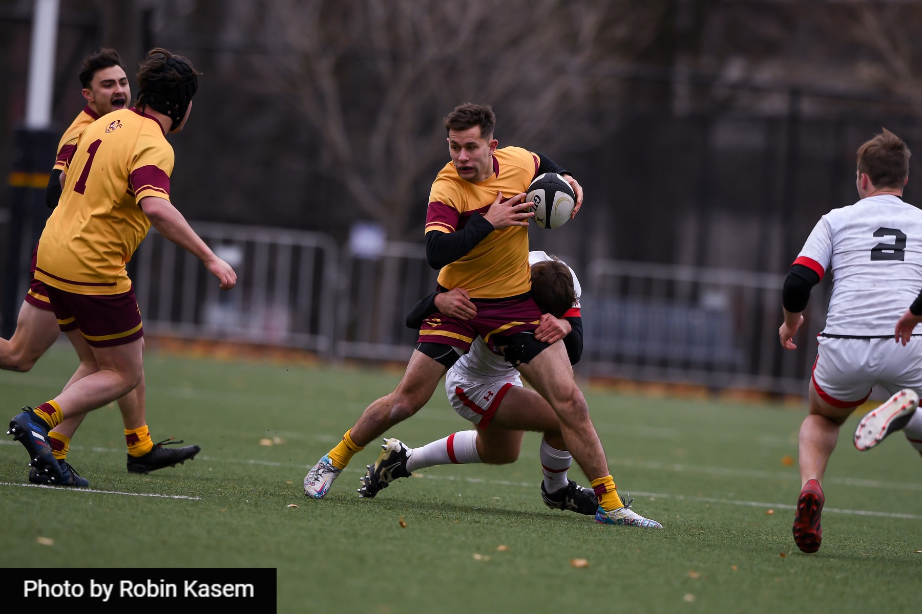 Stanislas BLAZKOWSKI - Luca MILNE -  Université Concordia - Royal Military College of Canada - Rugby - CANUMENS 2021 - Concordia U vs RMC of Canada by Jeff Chan (#CANUMENS2106) Photo by: Jeff Chan | Siuxy Sports 2021-11-26