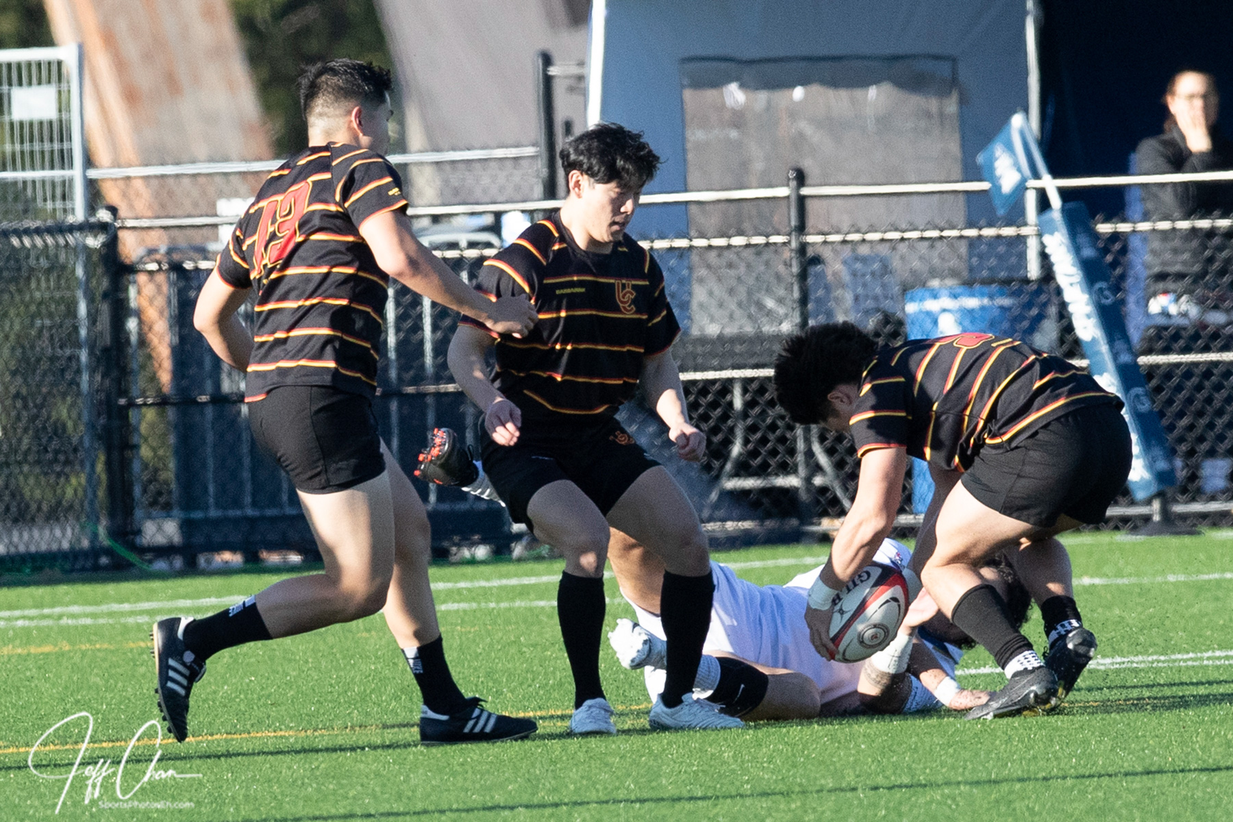  Trinity Western University - University of Calgary - Rugby - CANUMENS 2023 - Semi final - Trinity W vs Calgary U by Jeff Chan (#CANUMENS2308) Photo by: Jeff Chan | Siuxy Sports 2023-11-17