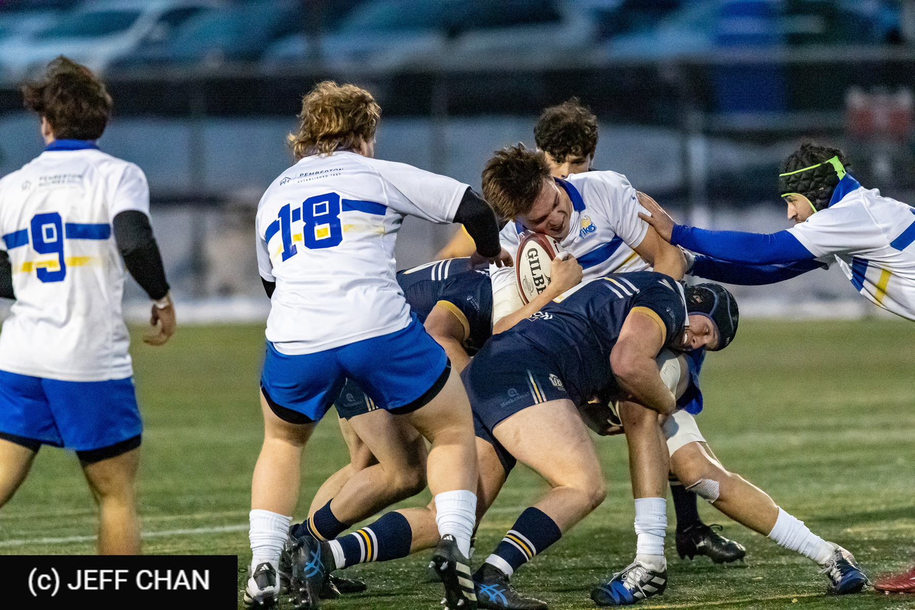  University of British Columbia - University of Victoria - Rugby - CANUMENS 2025 -University of British Columbia vs University of Victoria - Game#11 by Jeff Chan (#CANUMENS2561) Photo by: Jeff Chan | Siuxy Sports 2025-11-16