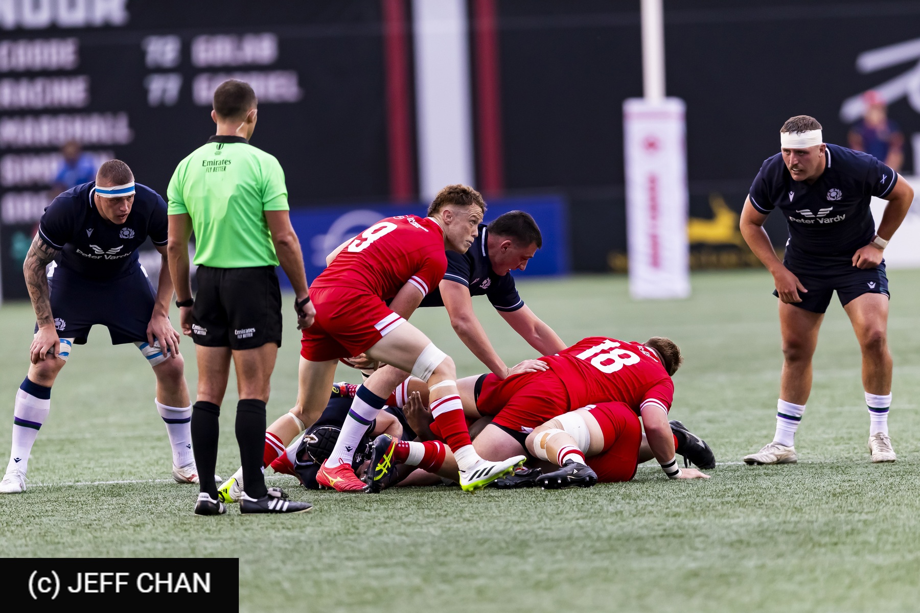  Canada Rugby XV M - Scotland national rugby union team - Rugby - Canada vs Scotland - 2024 TD Place - Post Game - by Jeff Chan (#CANSCO240709) Photo by: Jeff Chan | Siuxy Sports 2024-07-06