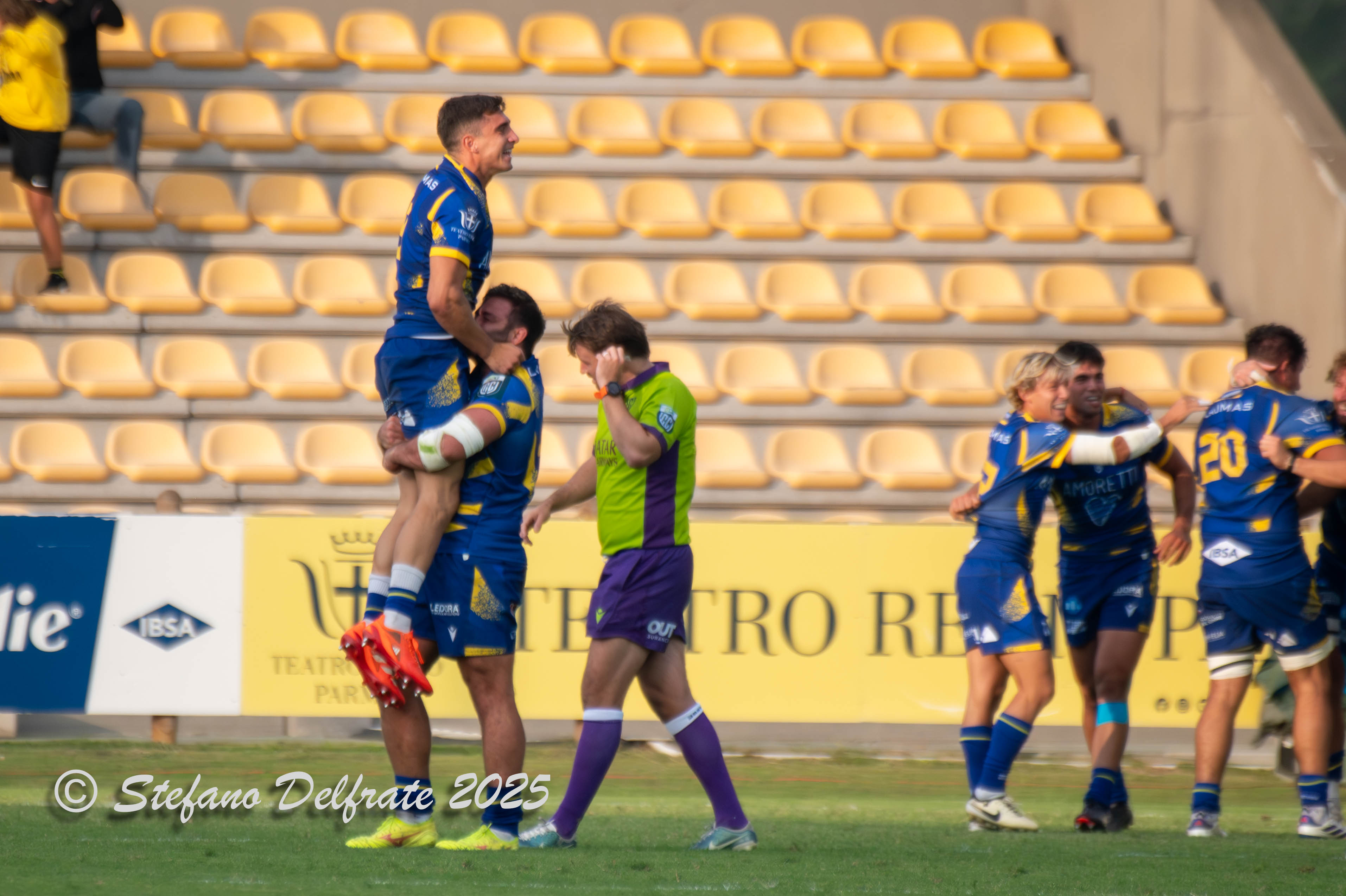  Zebre Parma - Edinburgh Rugby - Rugby - BKT - URC 2025-2026 - Zebre Parma vs Edinburgh Rugby (#BKT25ZEBEDI09) Photo by: Stefano Delfrate | Siuxy Sports 2025-09-27