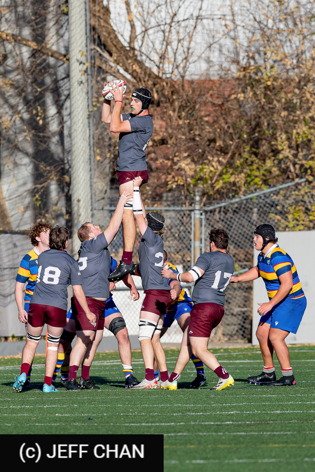  Université Ottawa - University of Victoria - Rugby - CANUMENS 2024 - Consolation Semi - Ottawa vs UVic by Jeff Chan (#CANUMENS2406) Photo by: Jeff Chan | Siuxy Sports 2024-11-15