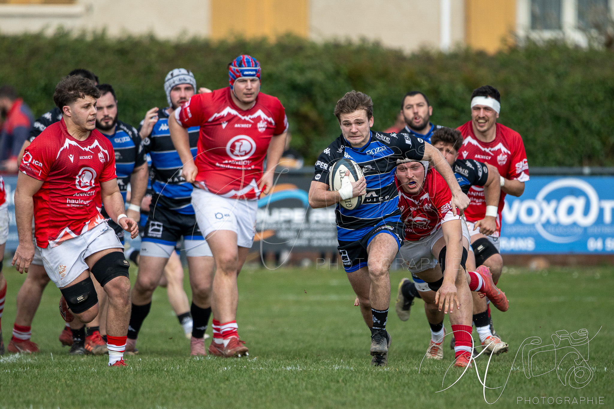  US Vinay - Bassin Annecy Aravis Rugby - Rugby - FFR 2026 - Féd 1 - US Vinay vs BAAR (#FFR26F1USVBA2) Photo by: Karine Valentin | Siuxy Sports 2026-02-28