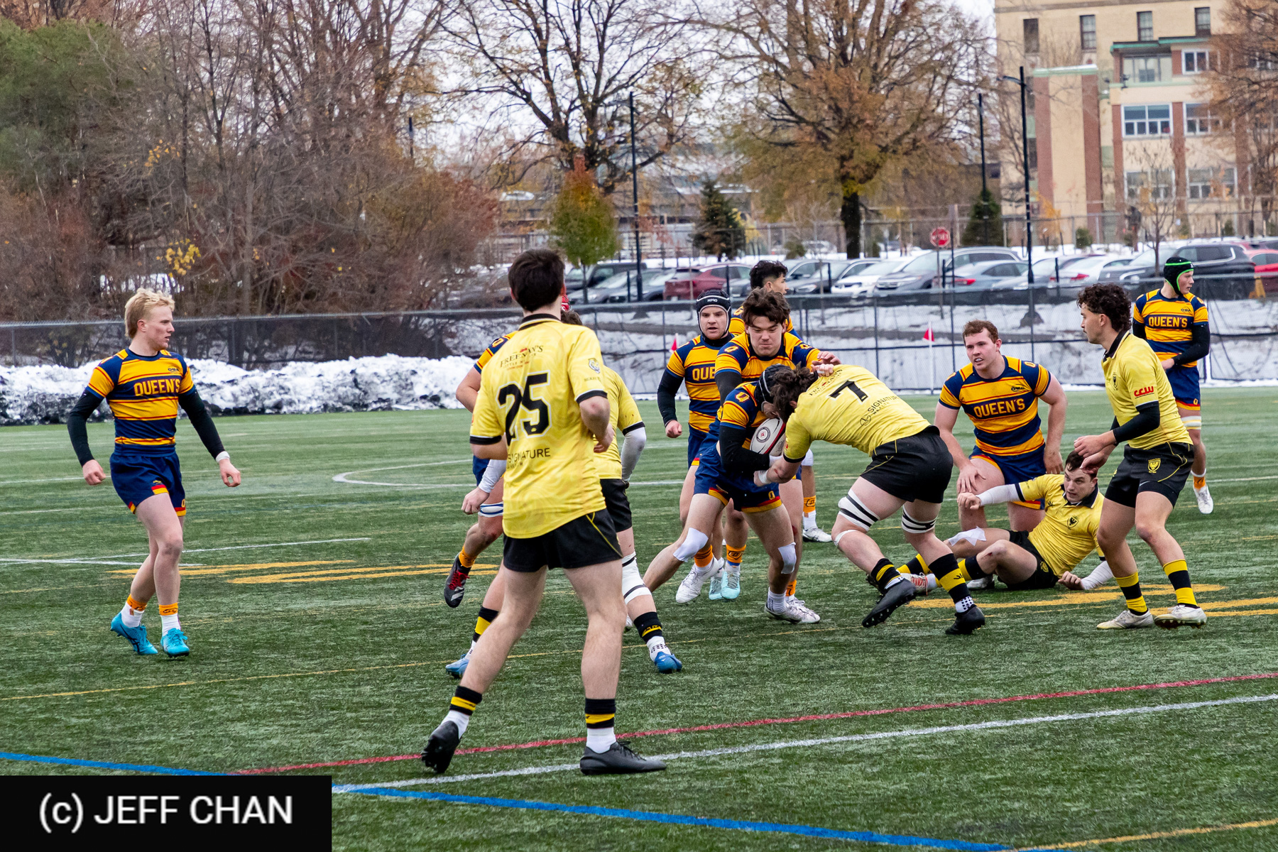 Coen QUINN -  Queen's University - Dalhousie University - Rugby - CANUMENS 2025 - Queen's University vs Dalhousie University - Game#5 by Jeff Chan (#CANUMENS2575) Photo by: Jeff Chan | Siuxy Sports 2025-11-14