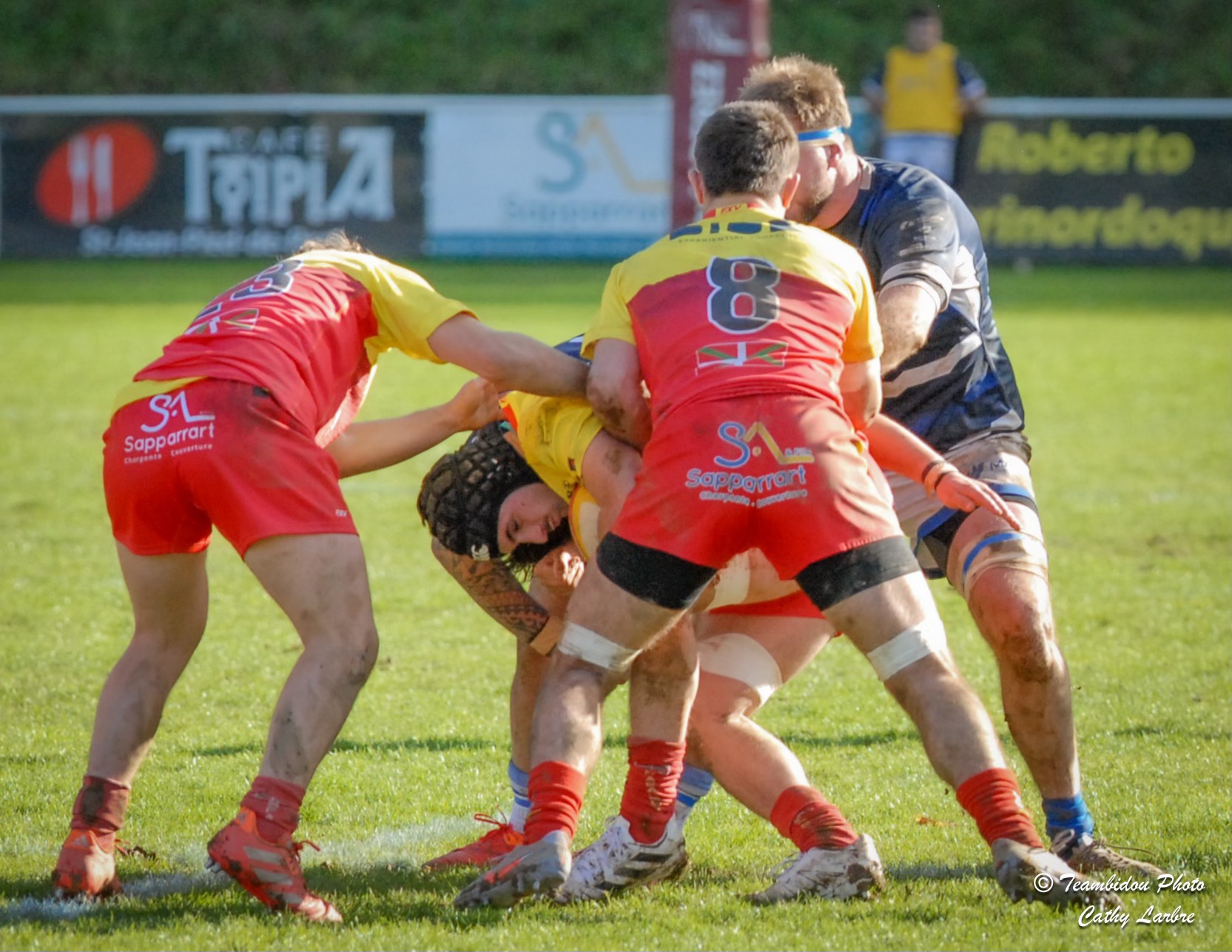  AS Soustons Rugby - US Nafarroa - Rugby - FFR 2026 - Espoirs - Soustons vs Nafarroa (#FFR26ESSONA01) Photo by: Photo Teambidou | Siuxy Sports 2026-01-11