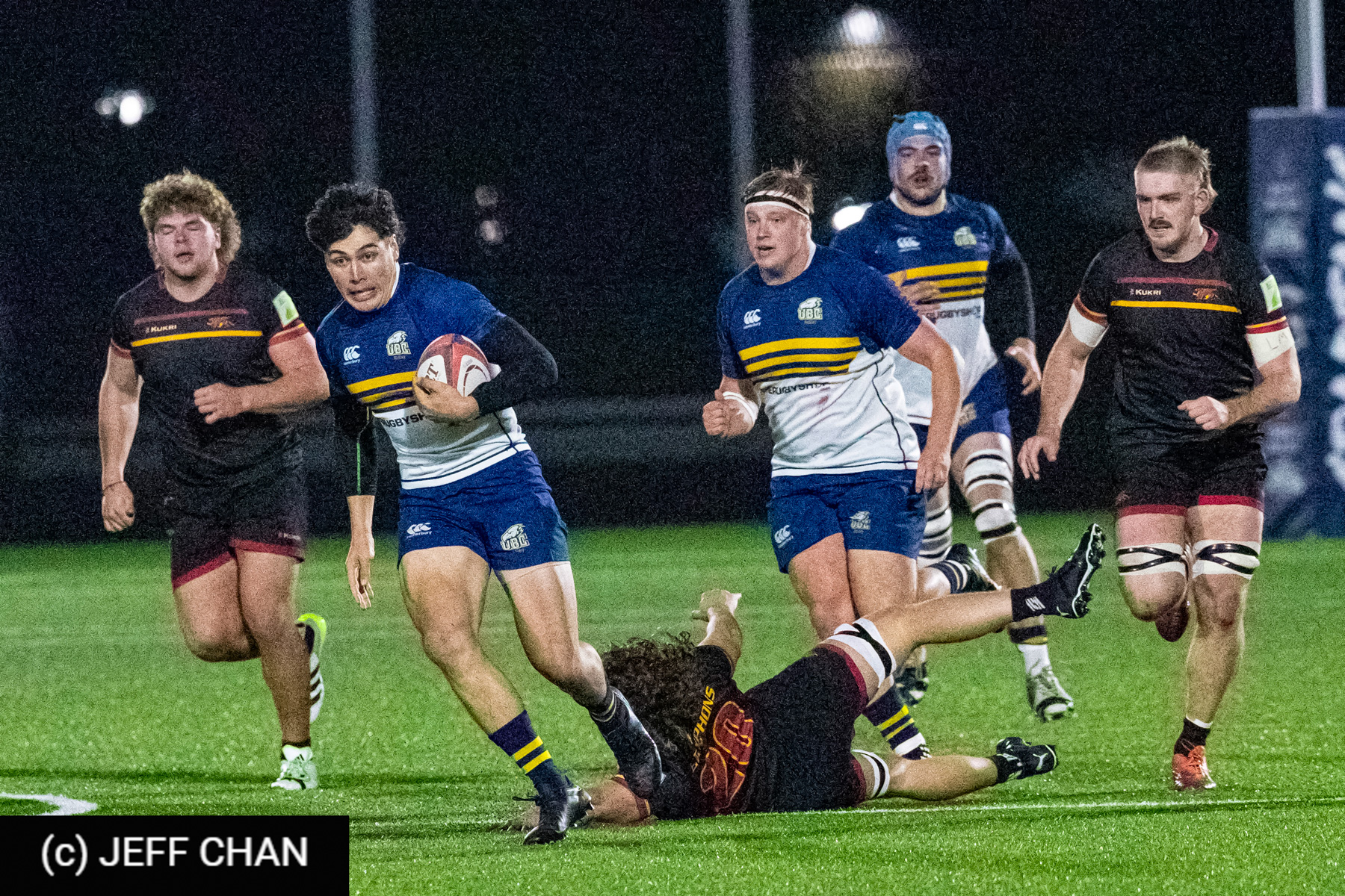 Sol JACQUES - Alastair MARSHALL -  University of British Columbia - University of Guelph - Rugby - CANUMENS 2023 - Semi final - UBC vs Guelph by Jeff Chan (#CANUMENS2307) Photo by: Jeff Chan | Siuxy Sports 2023-11-18