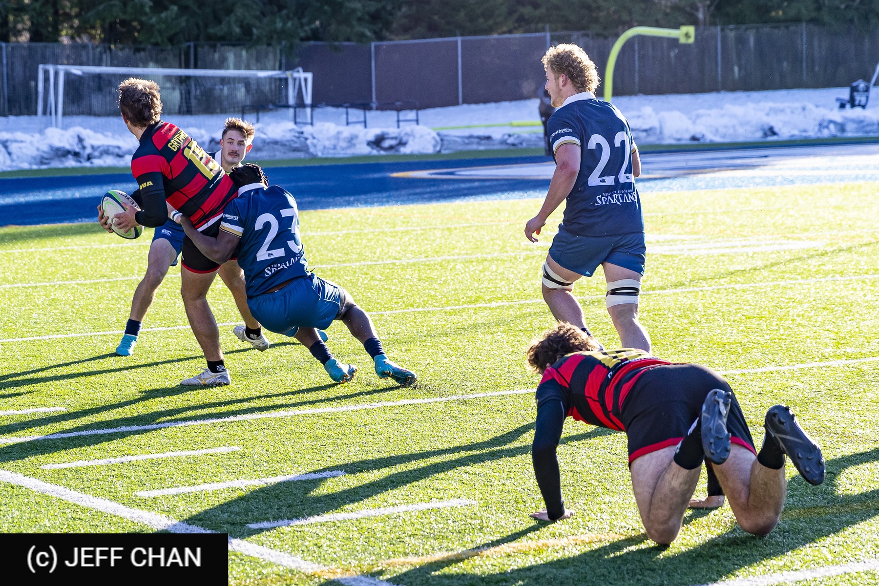 Jan-Hendrik LOURENS -  University of Guelph - Trinity Western University - Rugby - CANUMENS 2022 - Guelph vs Trinity Western U - Bronze Game  by Jeff Chan (#CANUMENS2211) Photo by: Jeff Chan | Siuxy Sports 2022-12-04