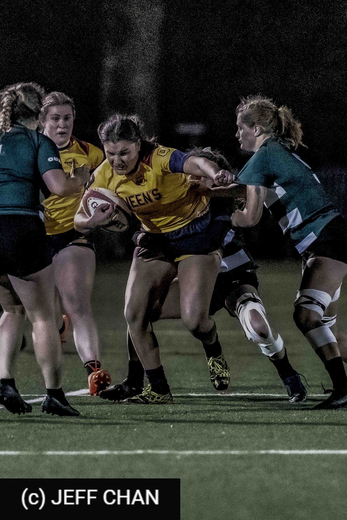  Queen's University - Trent University - Rugby - OUA 2022 Queen's (W) vs Trent (#OUW22QWTR10) Photo by: Jeff Chan | Siuxy Sports 2022-10-07